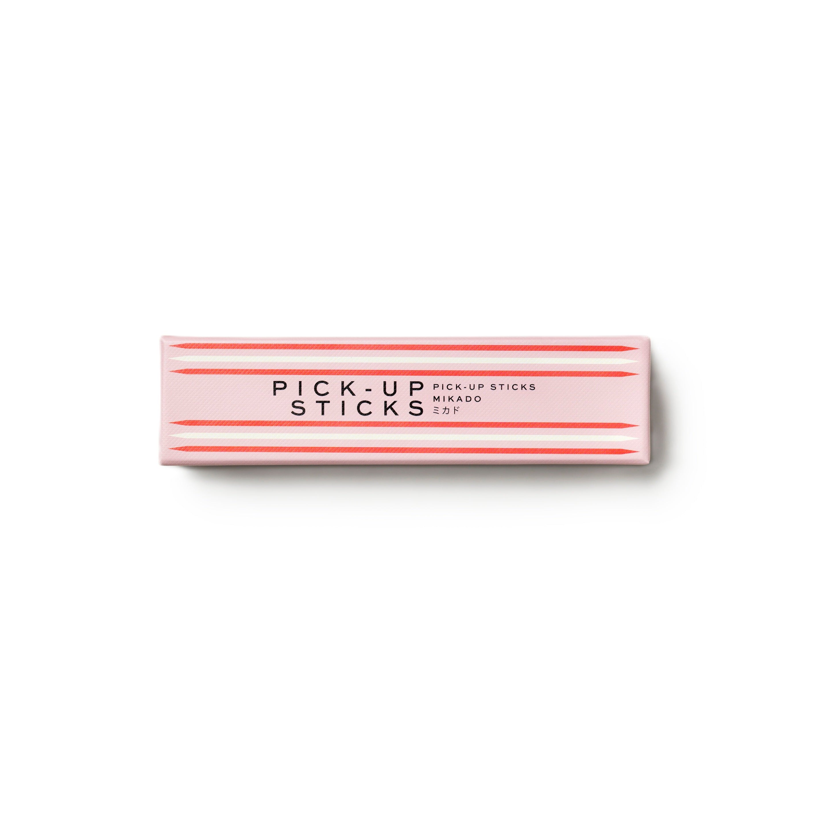 Gra bierki PICK UP STICKS rosa mit rot