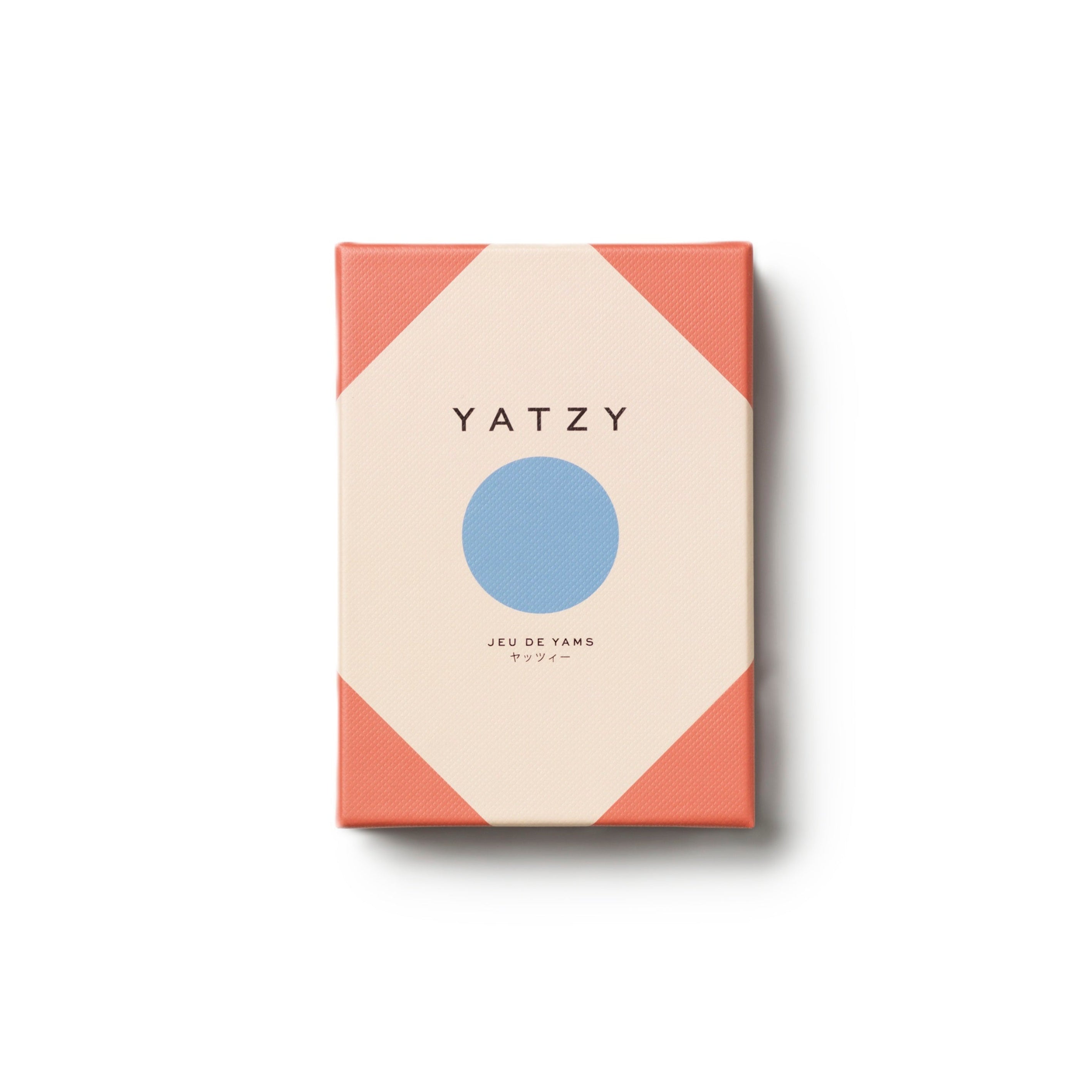 YATZY Würfelspiel rot mit beige