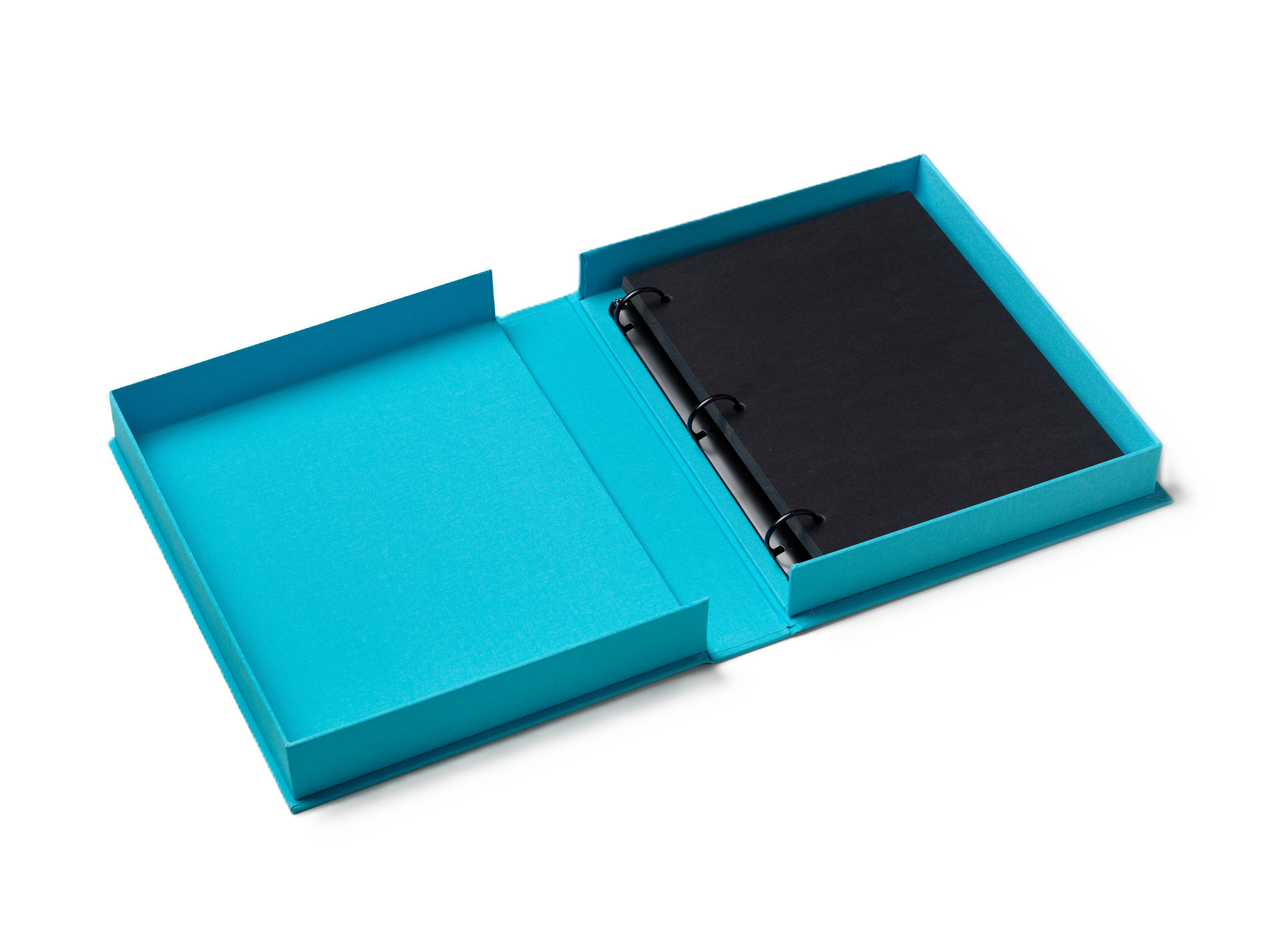 Photo Album LIFE IS A JOURNEY turquoise with gold