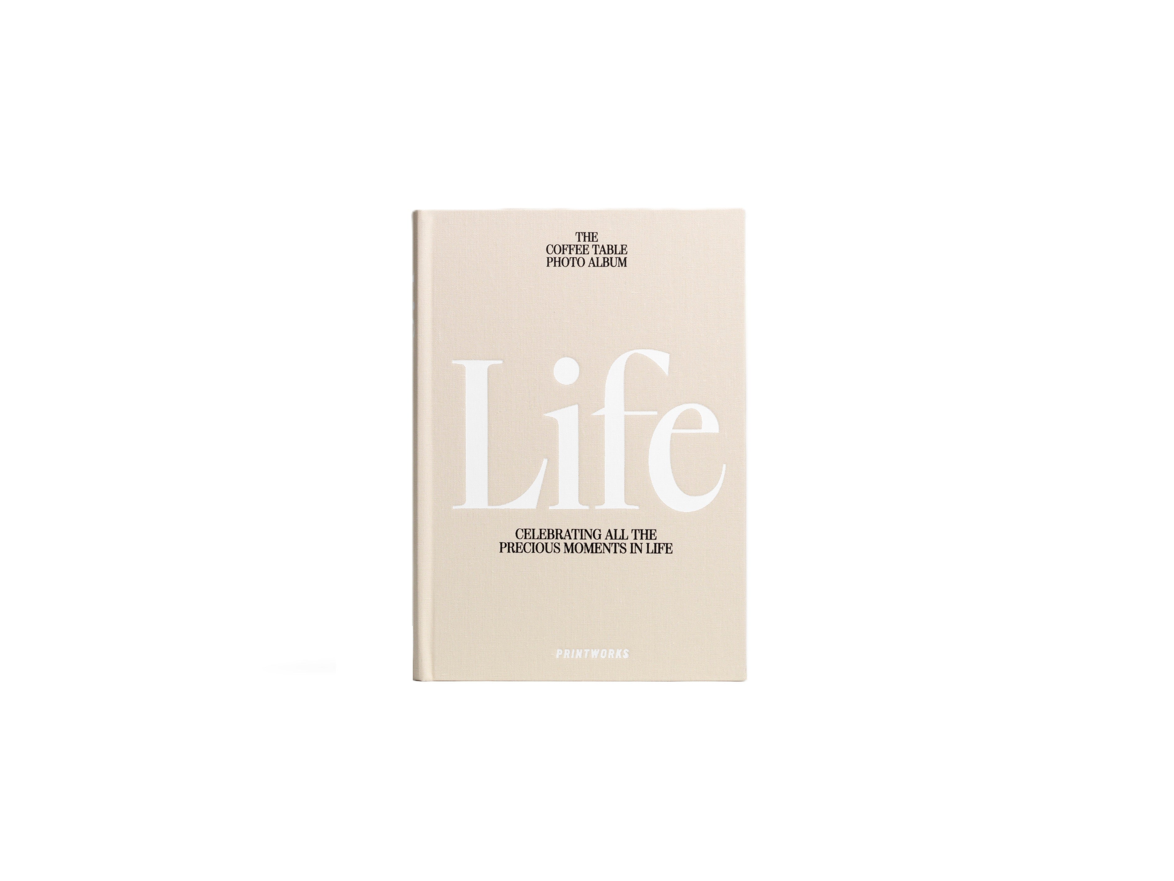 Fotoalbum LIFE beige