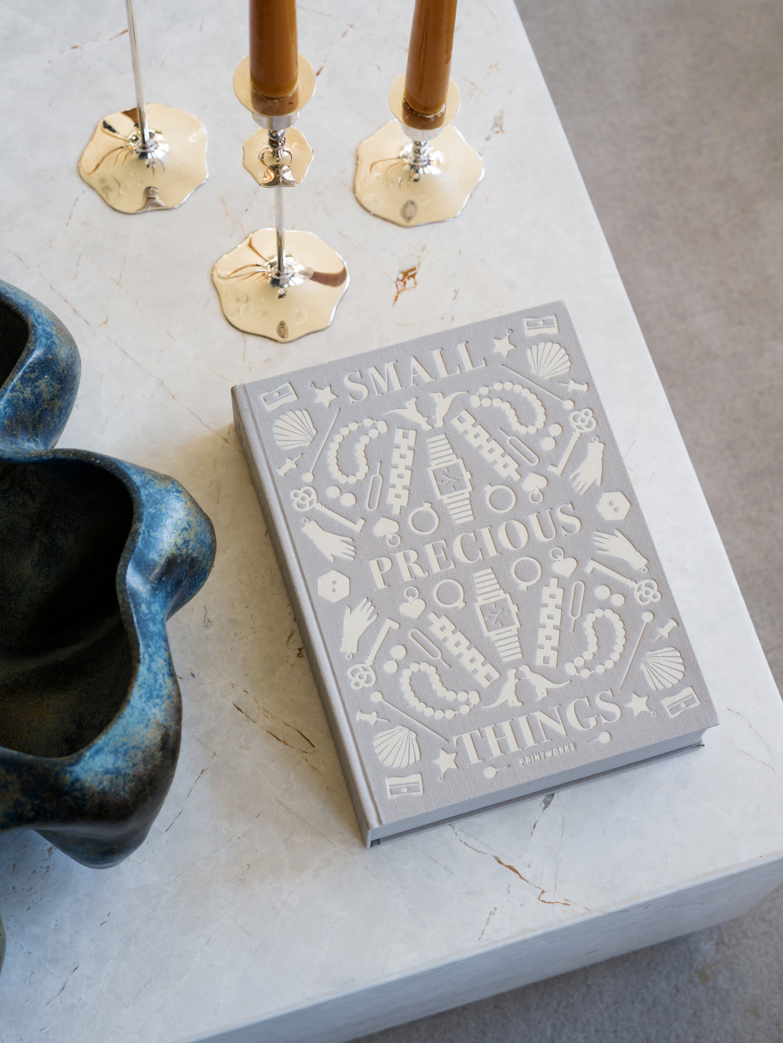 PRECIOUS THINGS Storage Box Gray