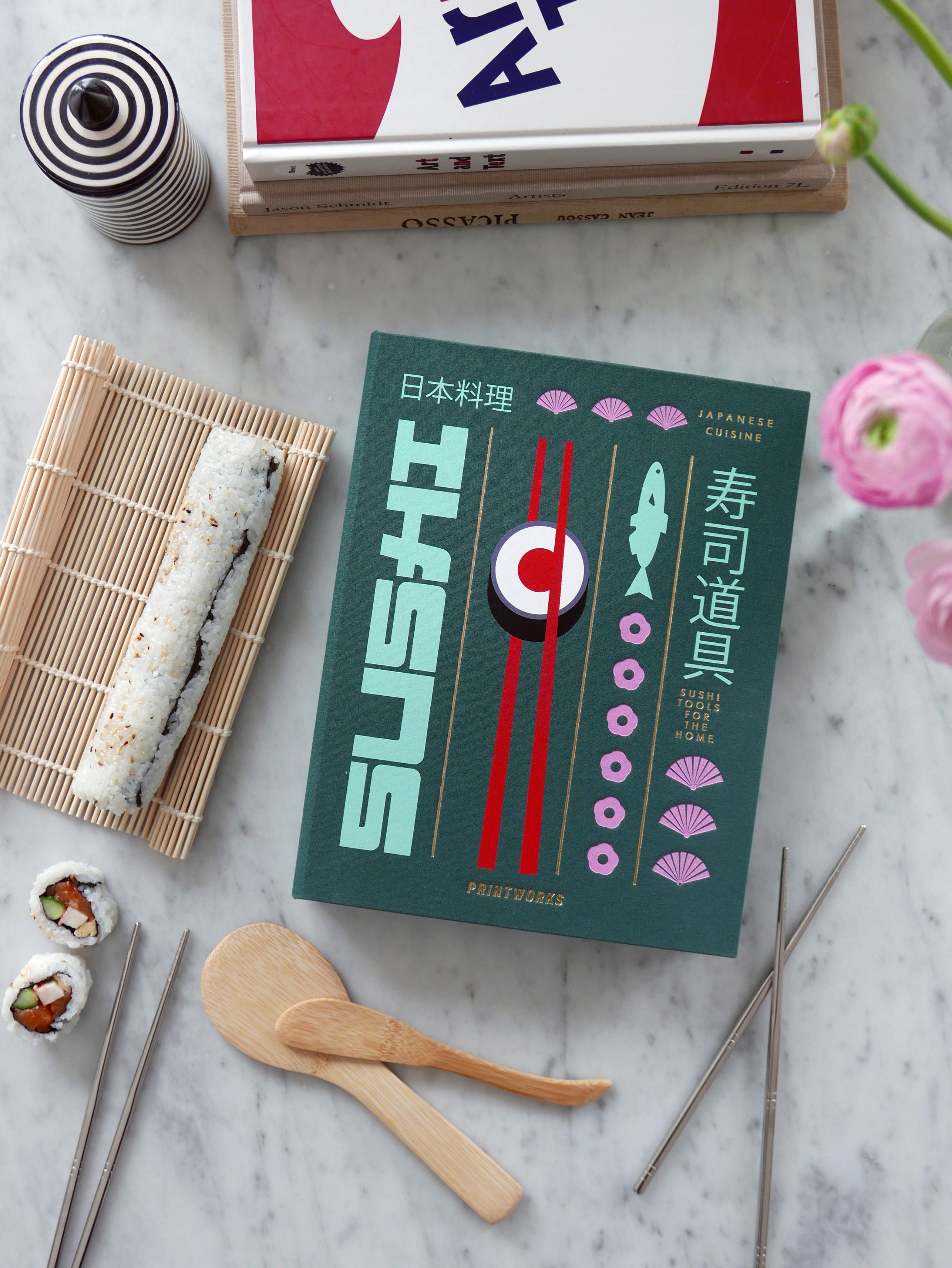 Sushi set SUSHI TOOLS groen