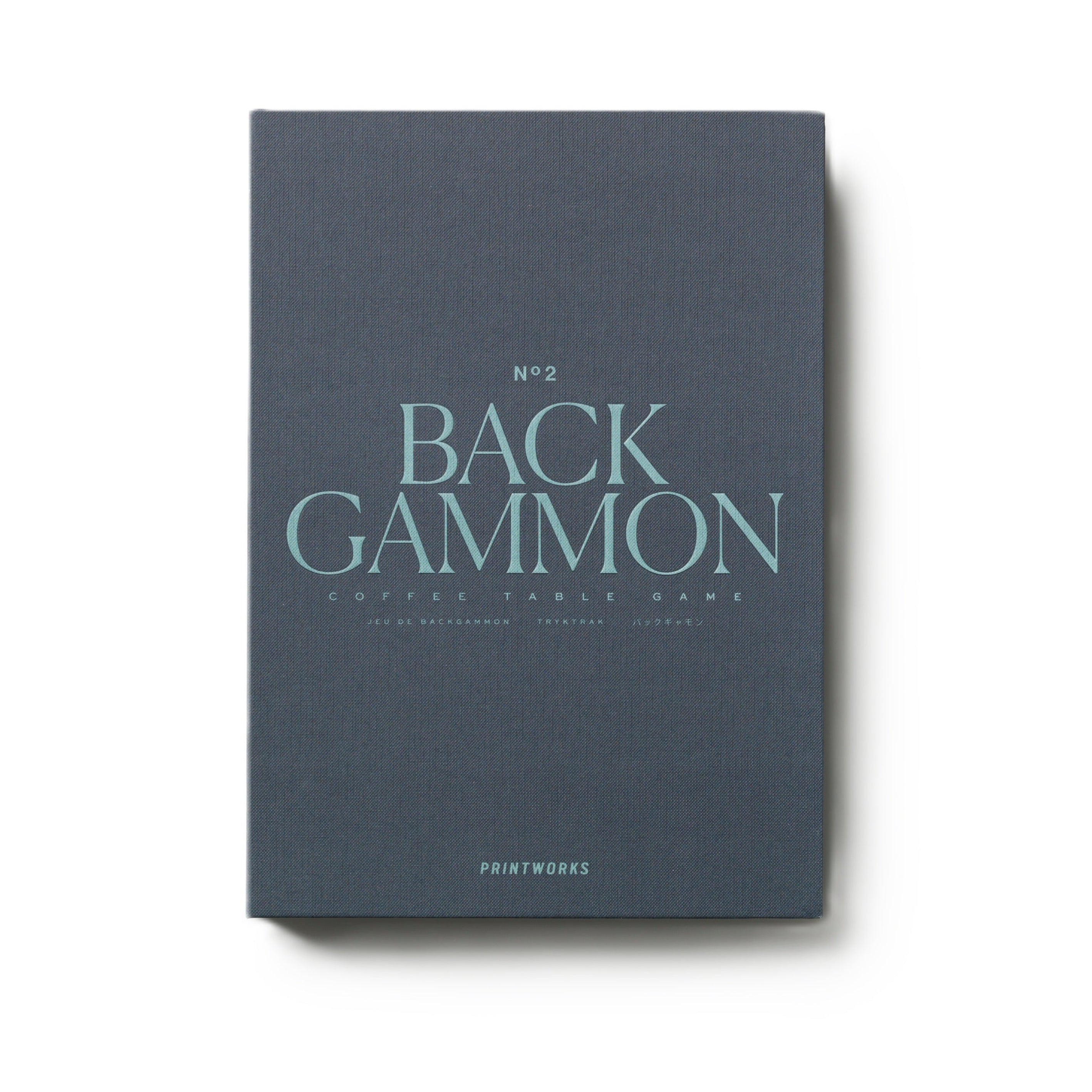 Backgammon Set BACKGAMMON CLASSIC grijs
