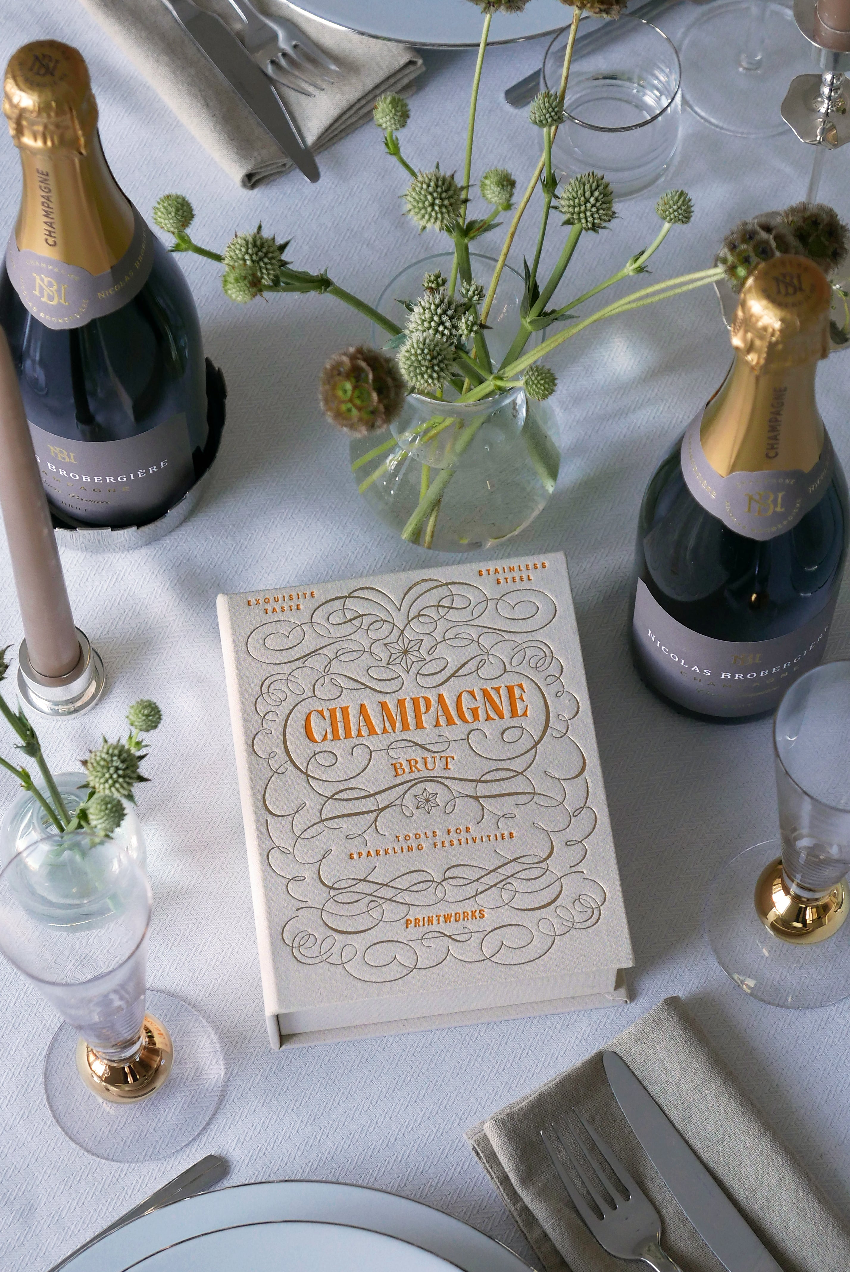 Champagne Tools set beige