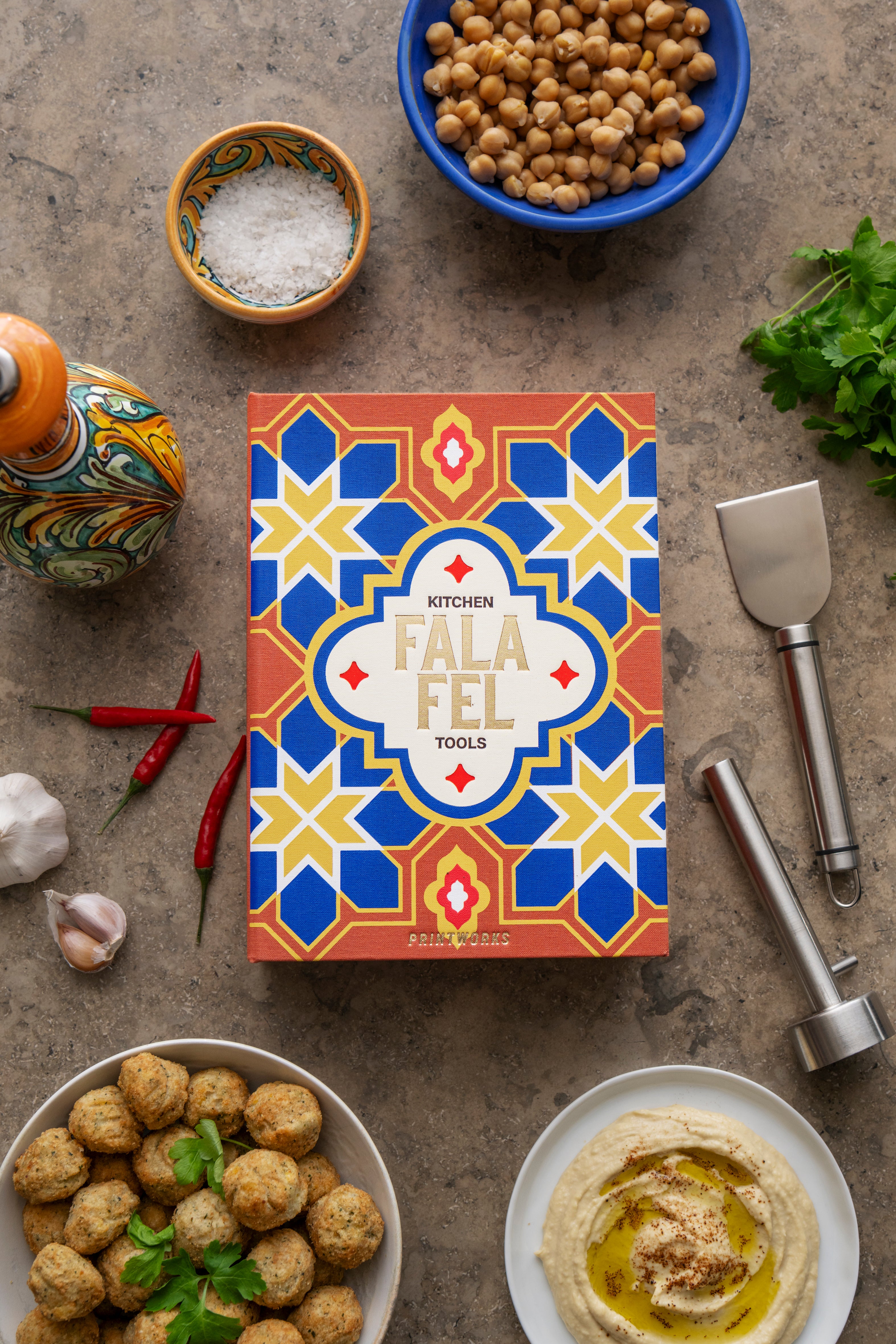 Falafelset FALAFEL TOOLS oranje