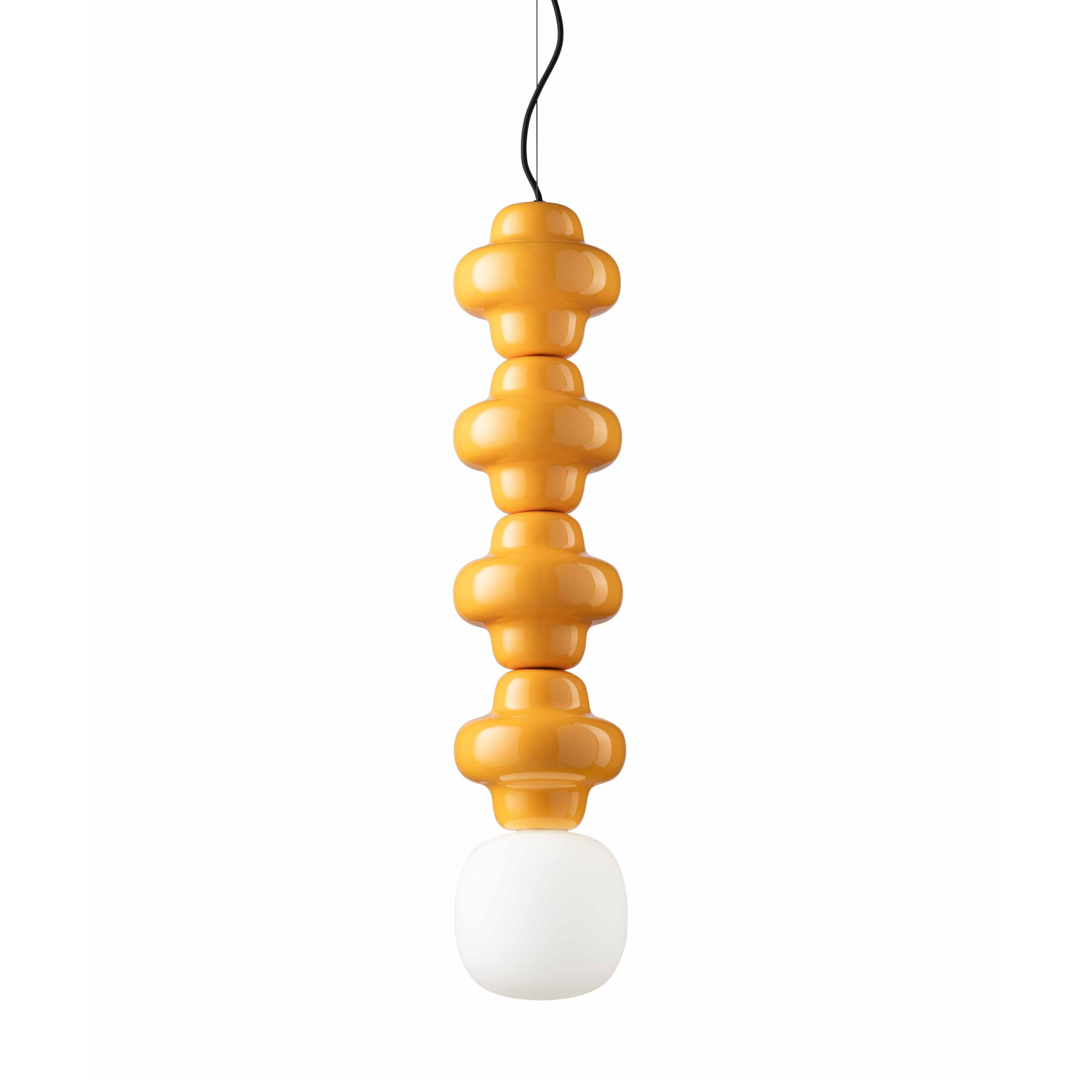 COPACABANA ceramic pendant lamp 4 yellow