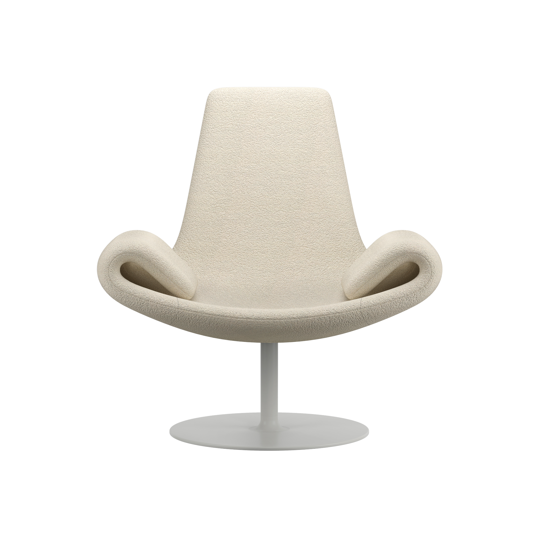 Fotel WING kremowy do salonu – Qeeboo