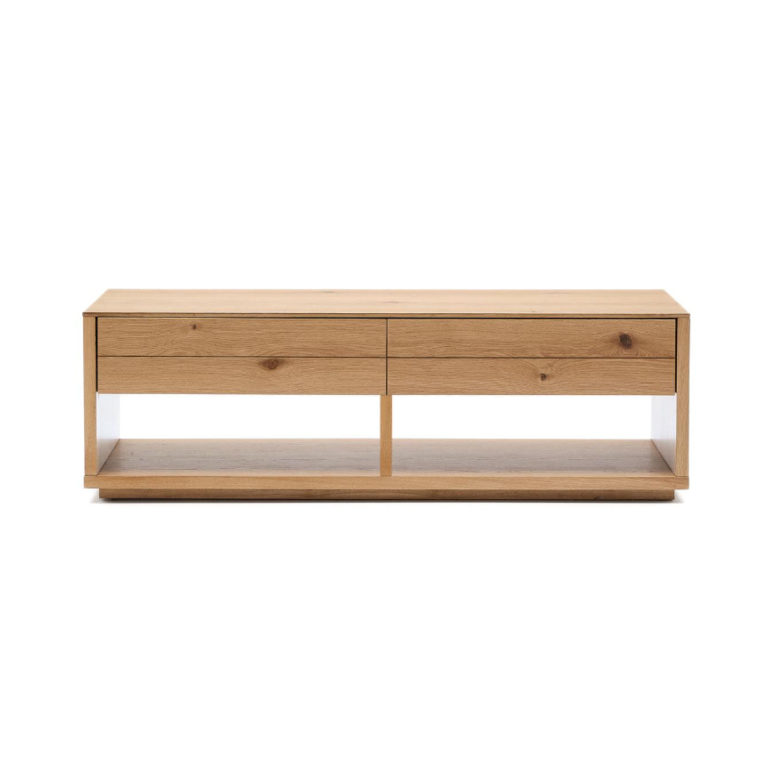 Koffietafel ALGUMEA eikenfineer