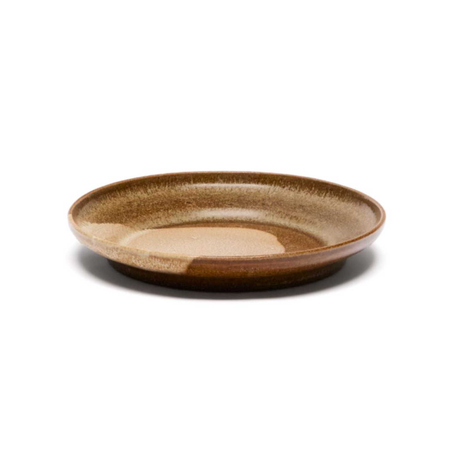 Nagoli bruine keramiek dessertbord