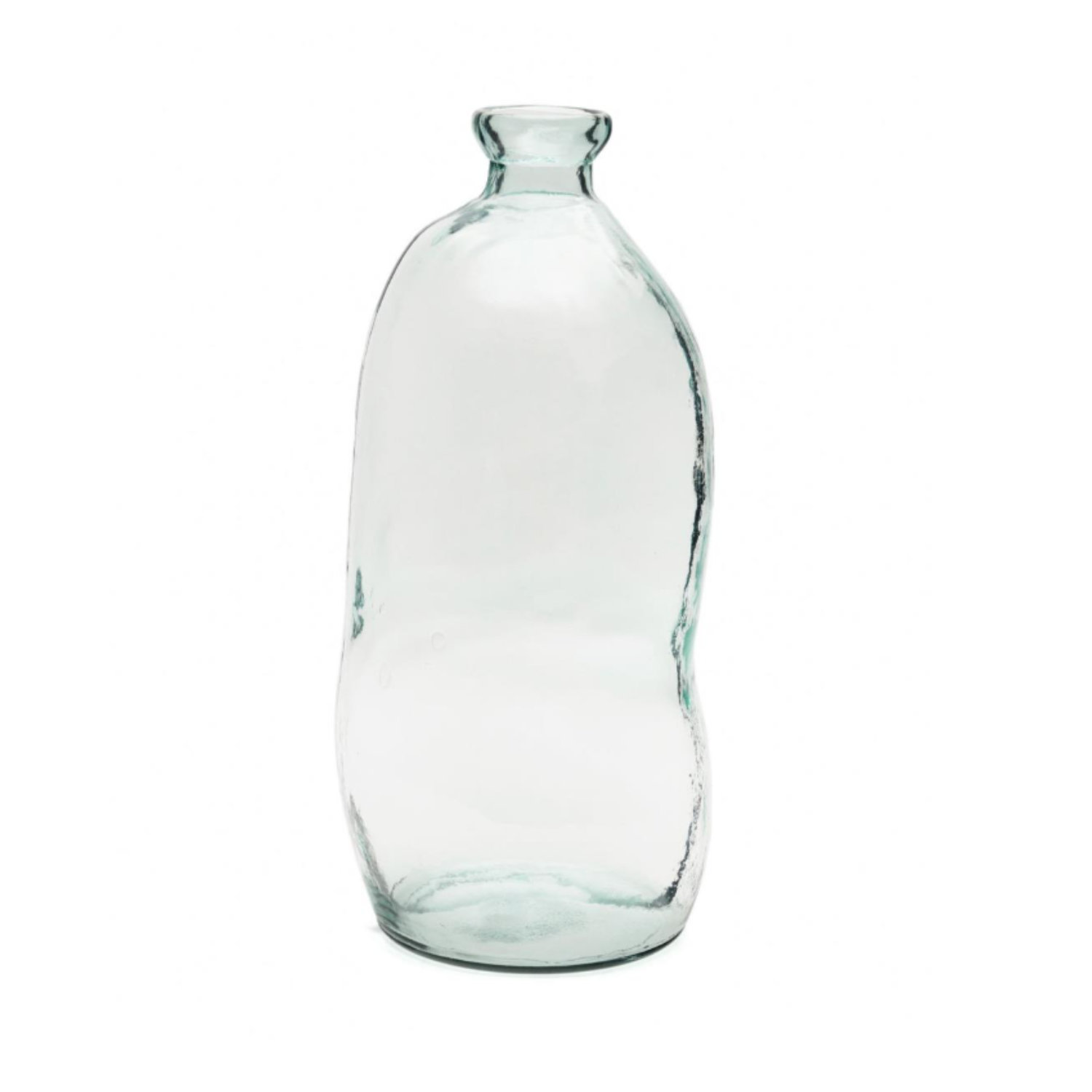 Glazen vaas BRENNA organische vorm