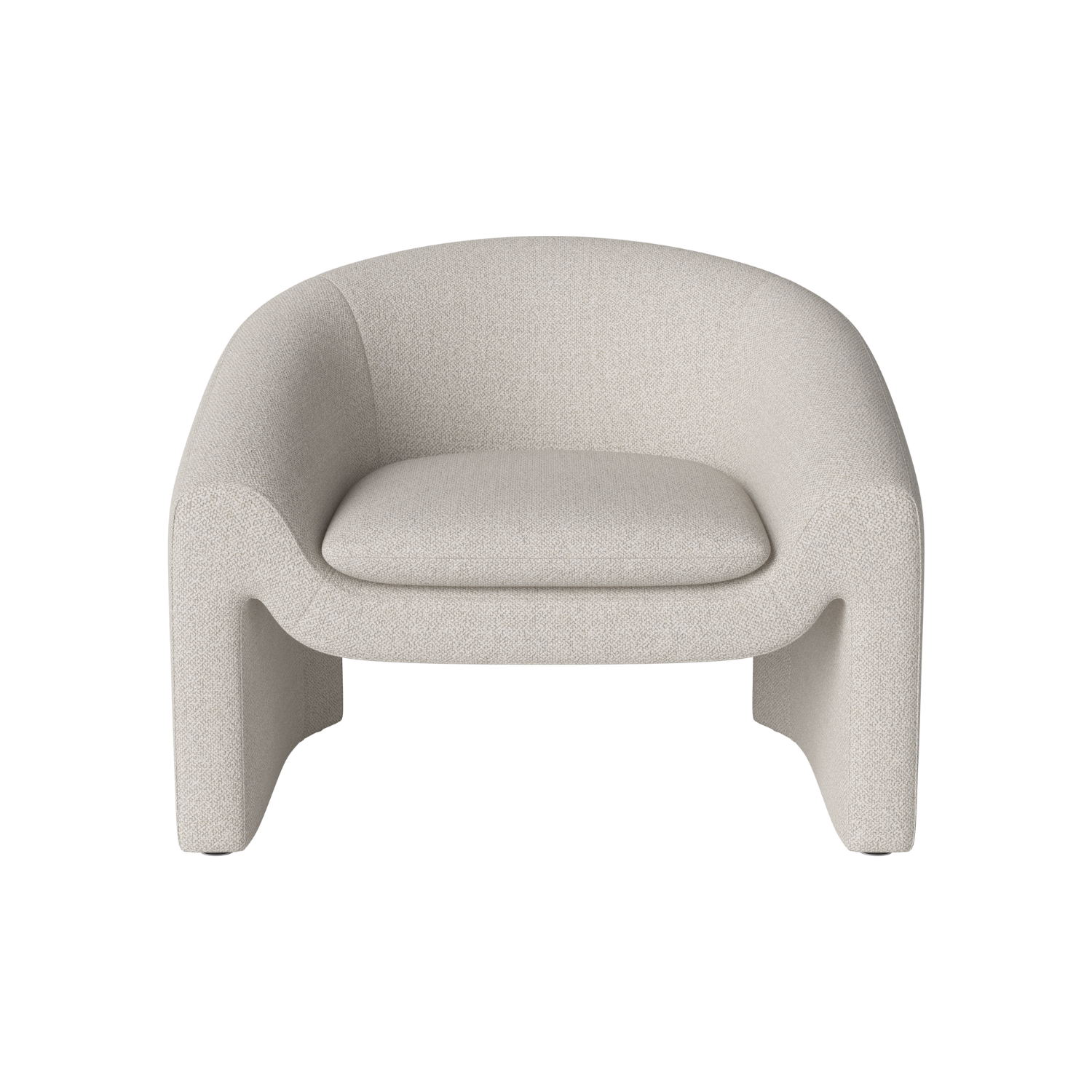 Gestoffeerde fauteuil MIELO