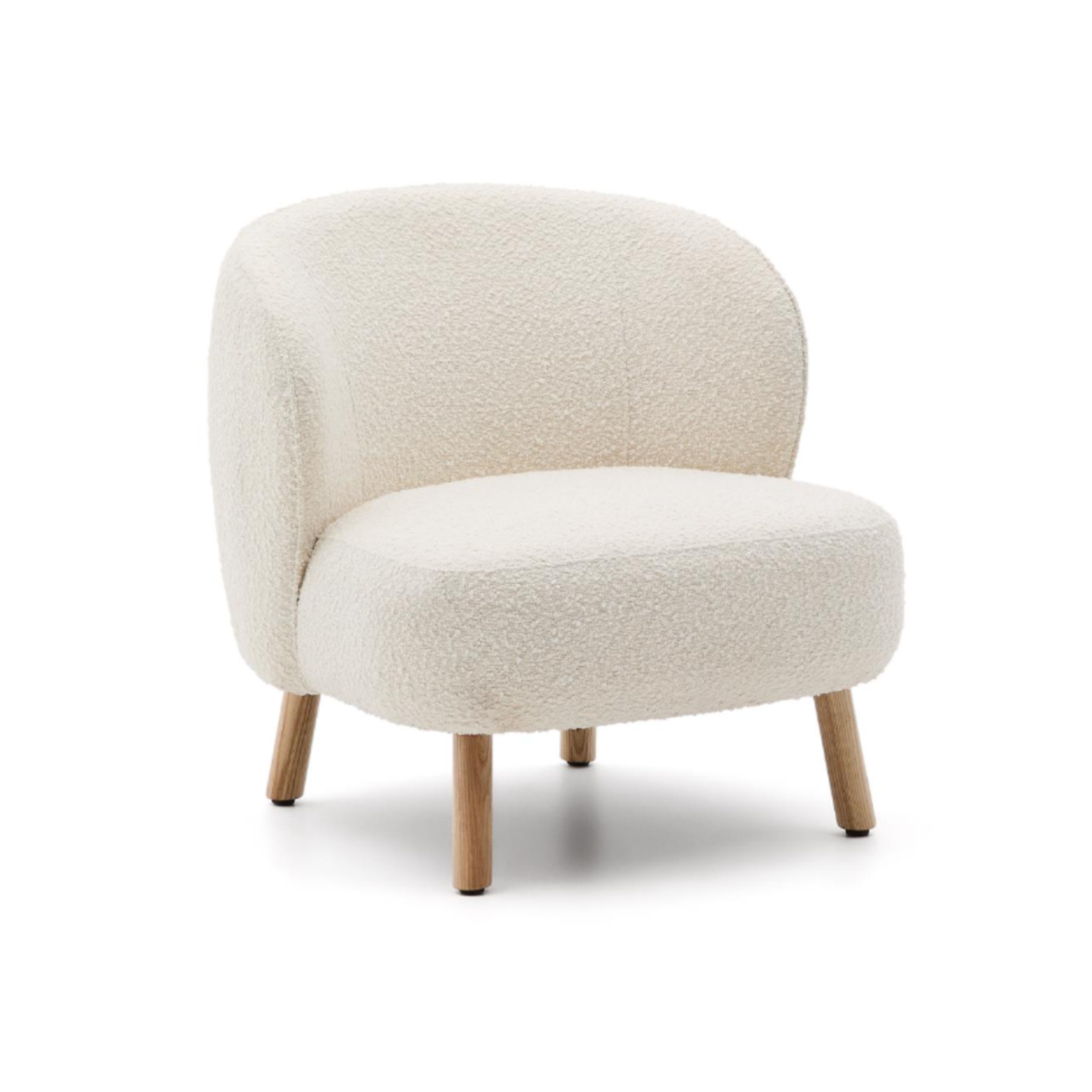 Fotel ULIT witte boucle