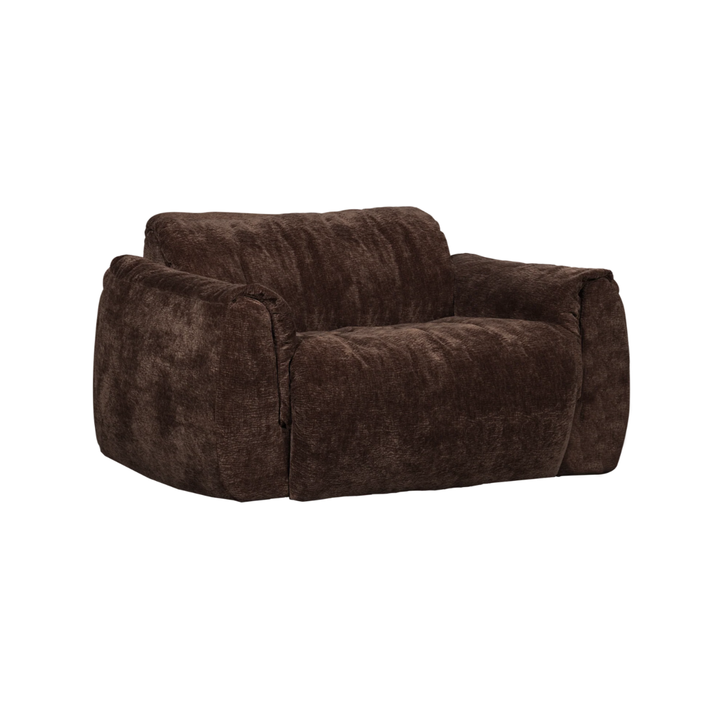 Fauteuil BAGGY 3D donkerbruin