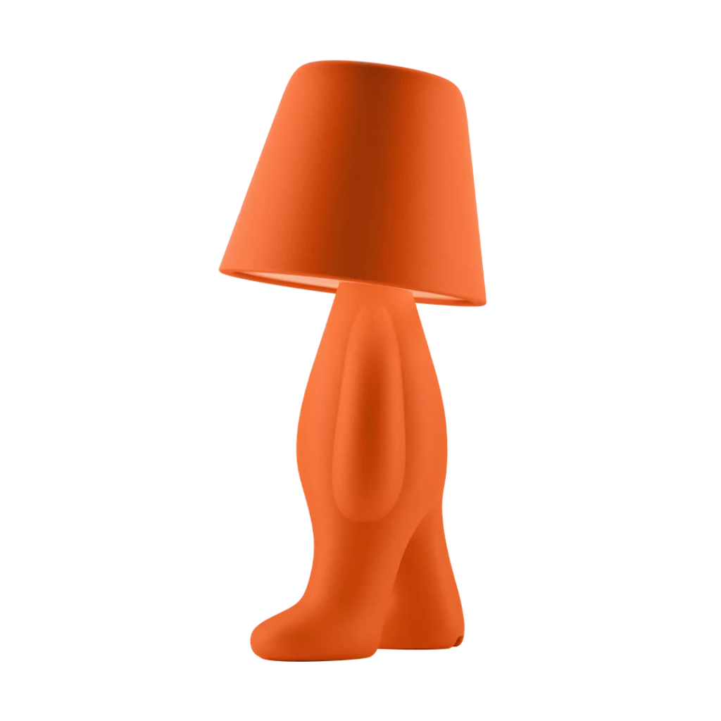 BIGGER BROTHER lamp in orange