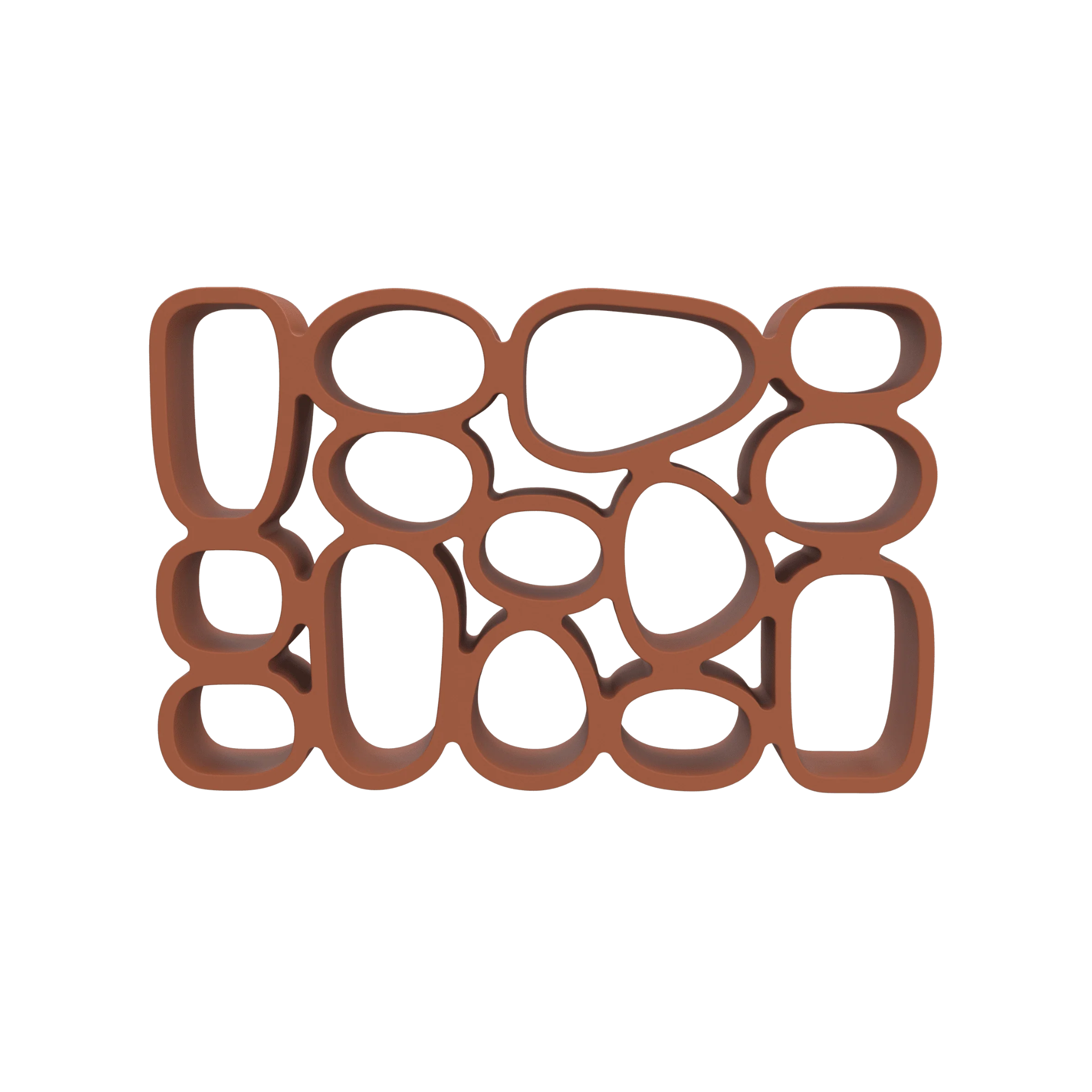 KOIBUCHI Bücherregal Terrakotta