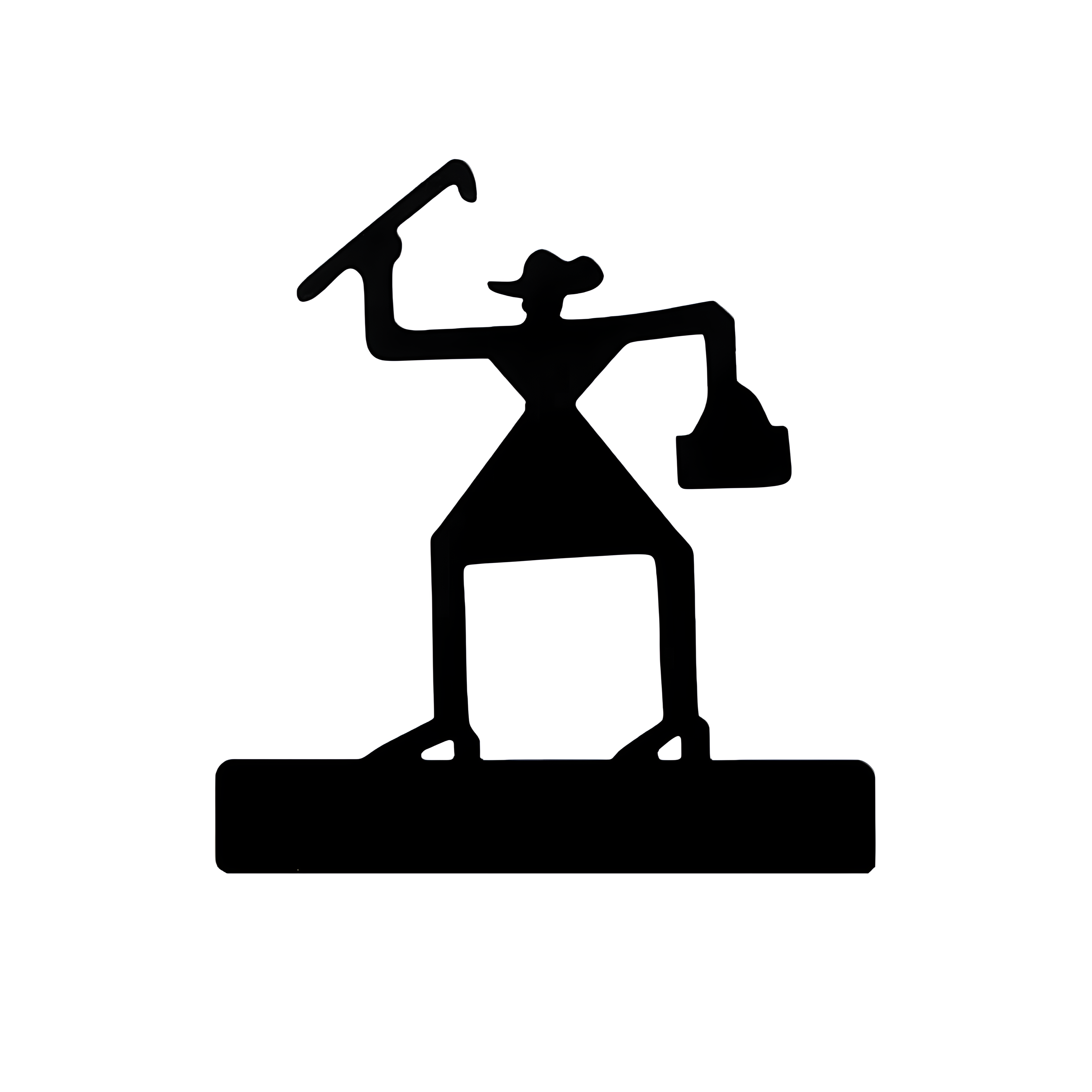 PRETTY WOMAN bookend black