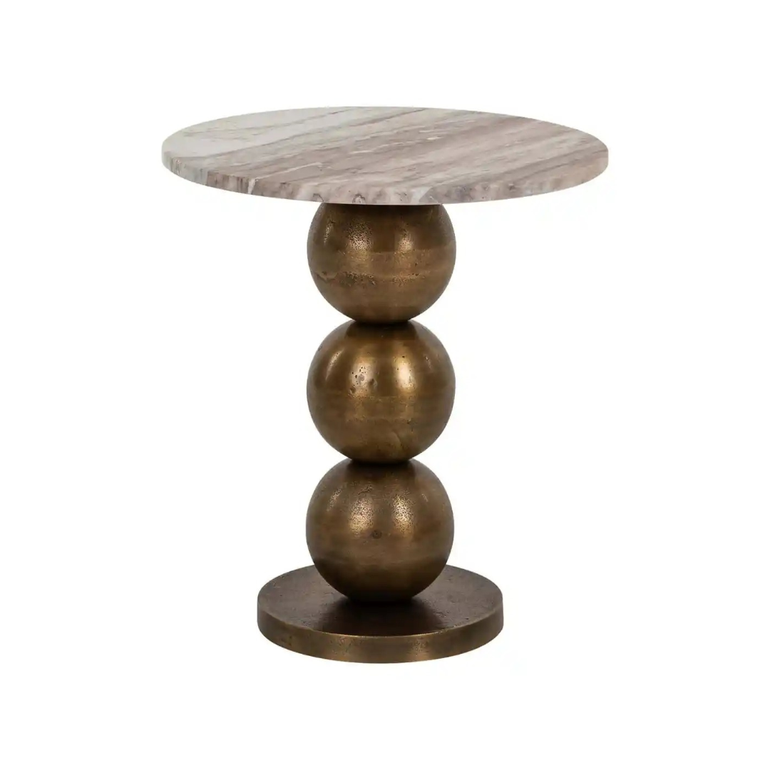 Antiek gouden BARLEY bijzettafel