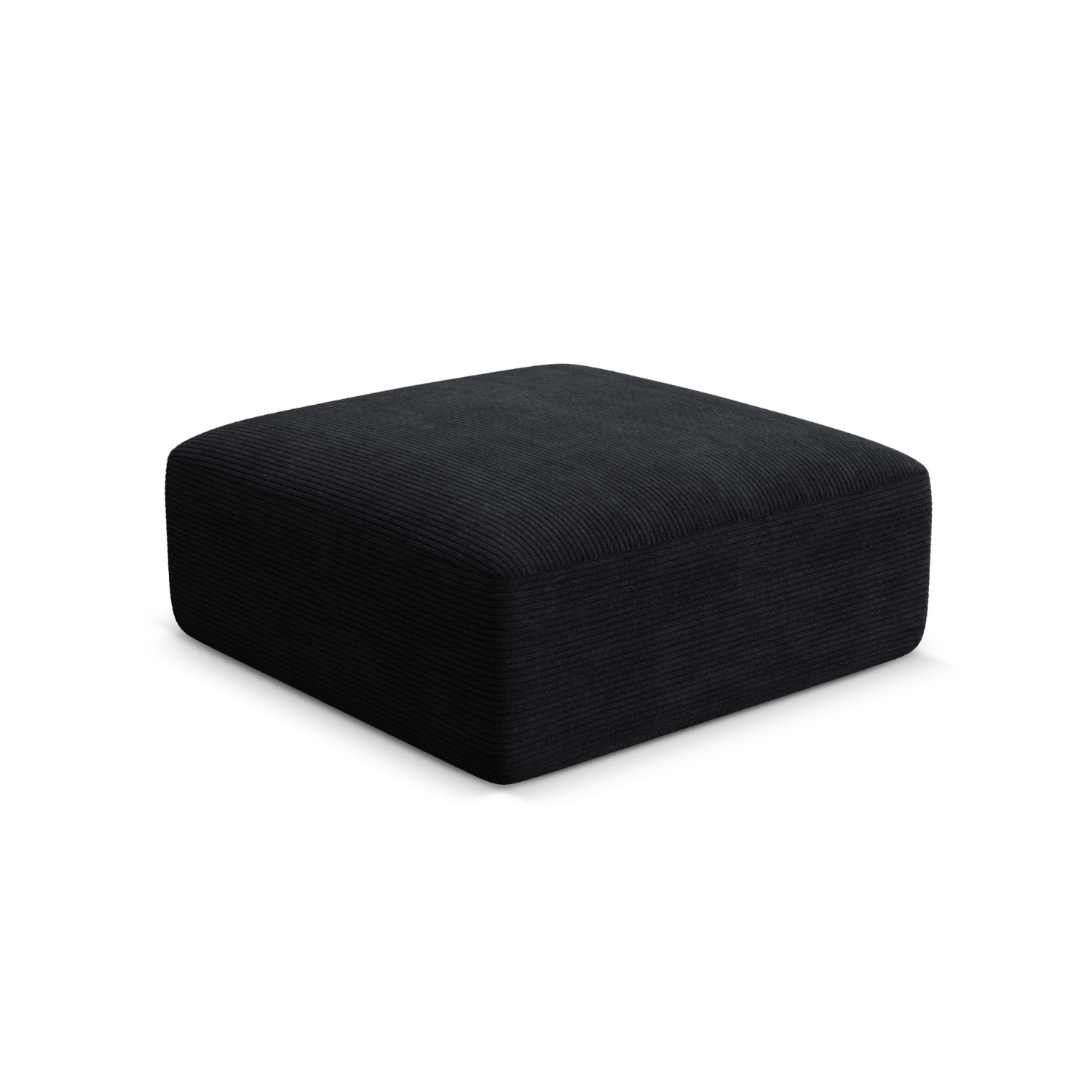 Puf CAMPI schwarzes Cord