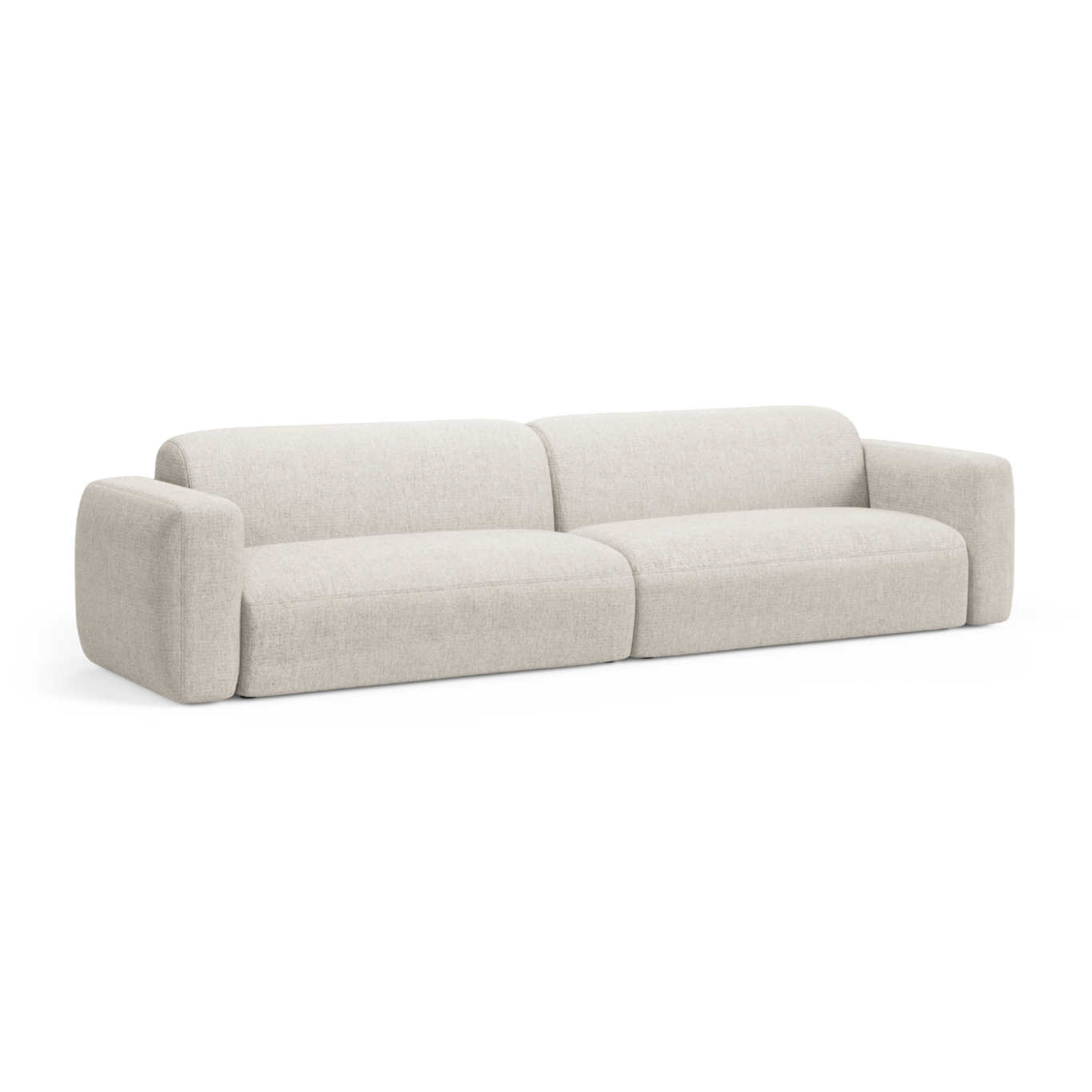 4-seater Sofa STRINO cream chenille