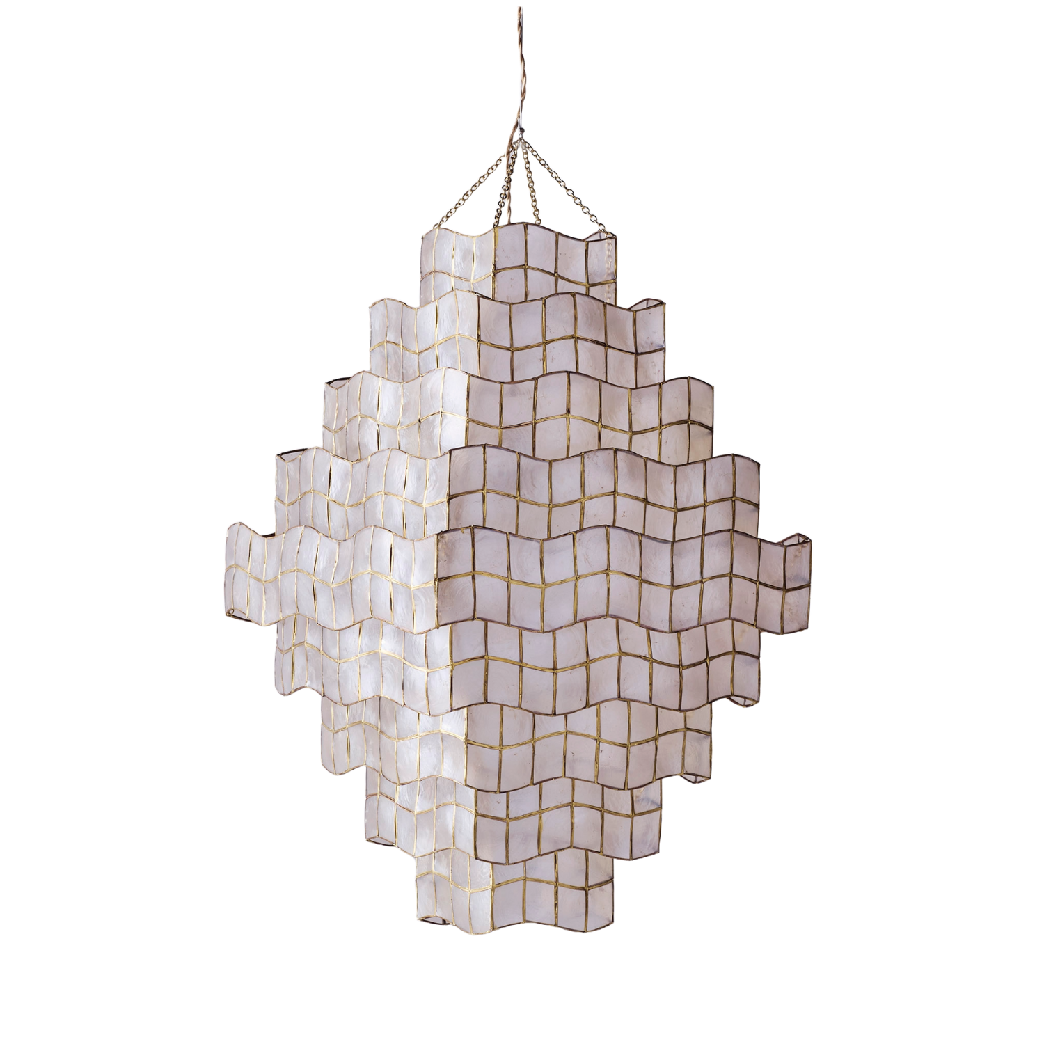 Hanglamp CORNELIA schelpen Capiz