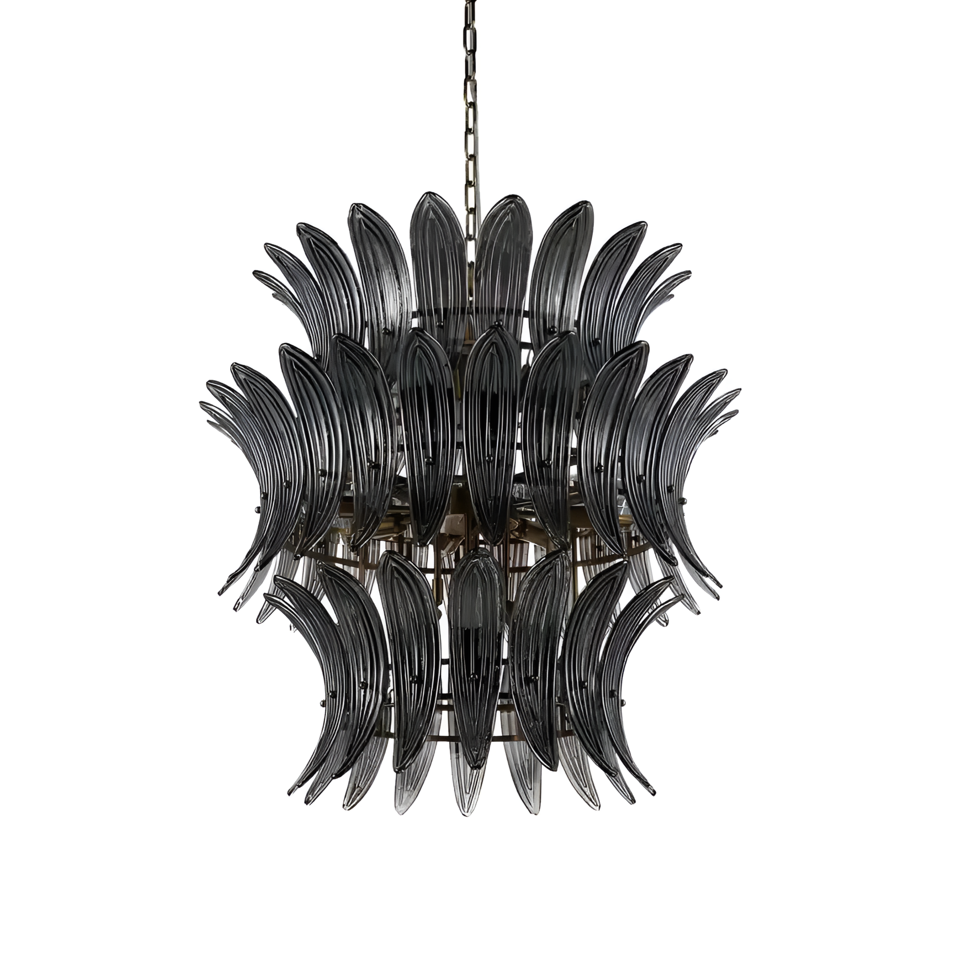 Salina Pendelleuchte mit rauchigem Glas