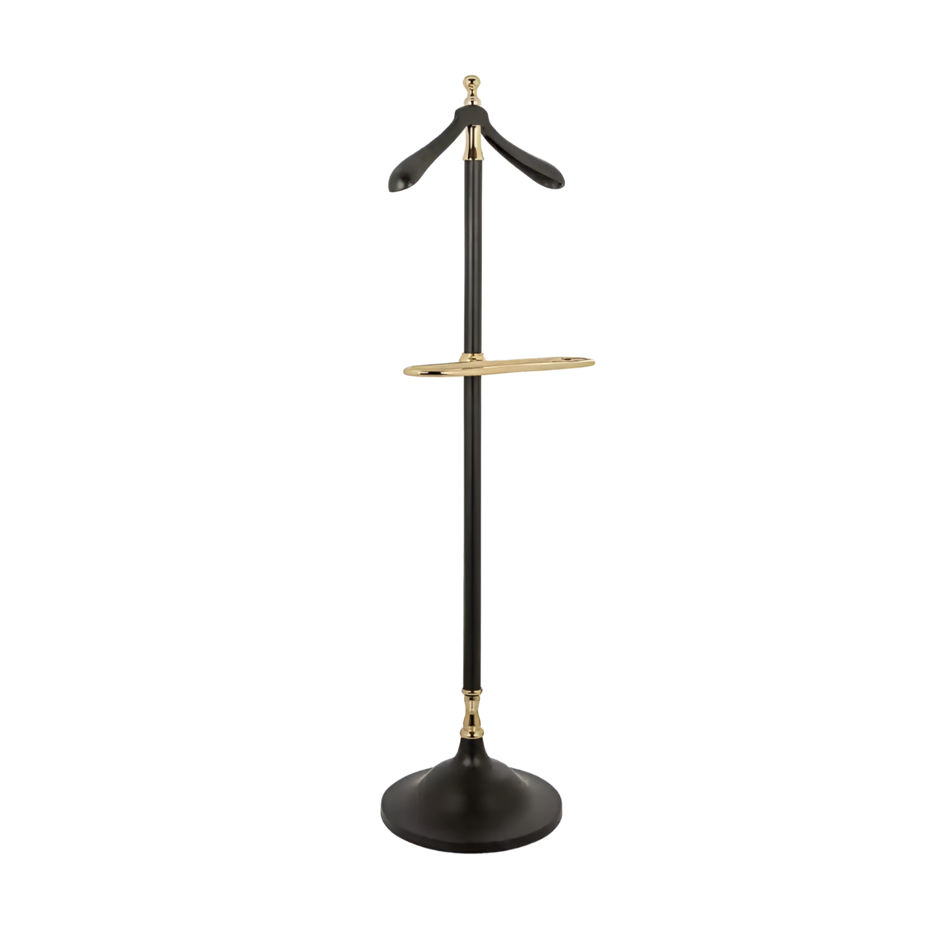 BALLEY black coat rack with gold