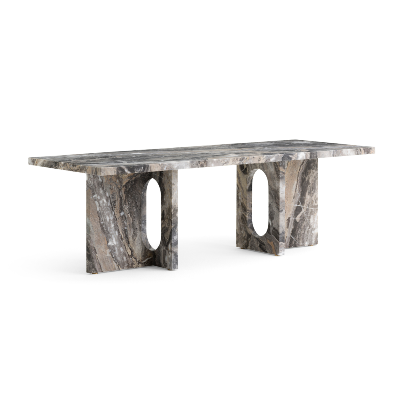 ANDROGYNE coffee table gray marble