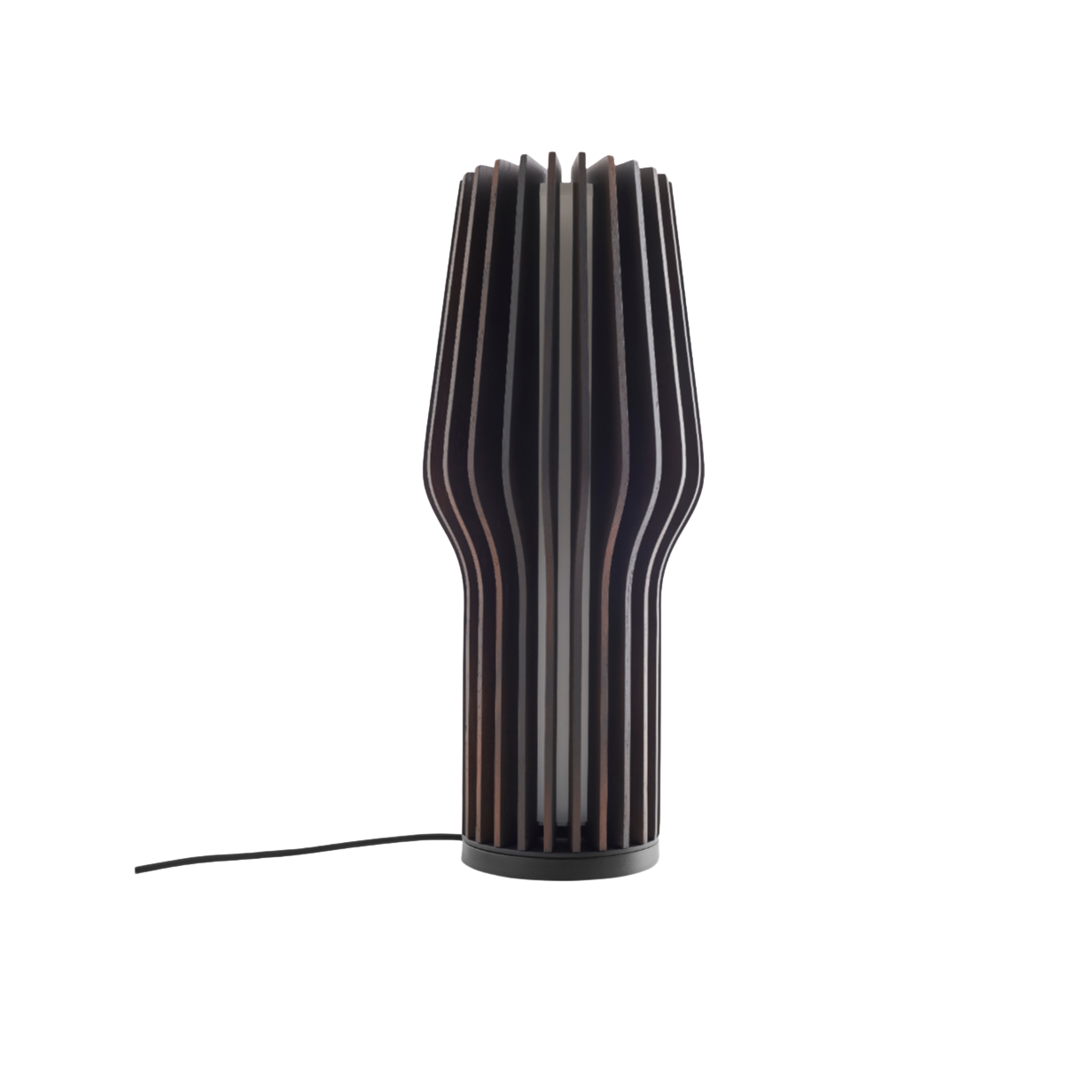 RADIANT portable lamp smoked oak