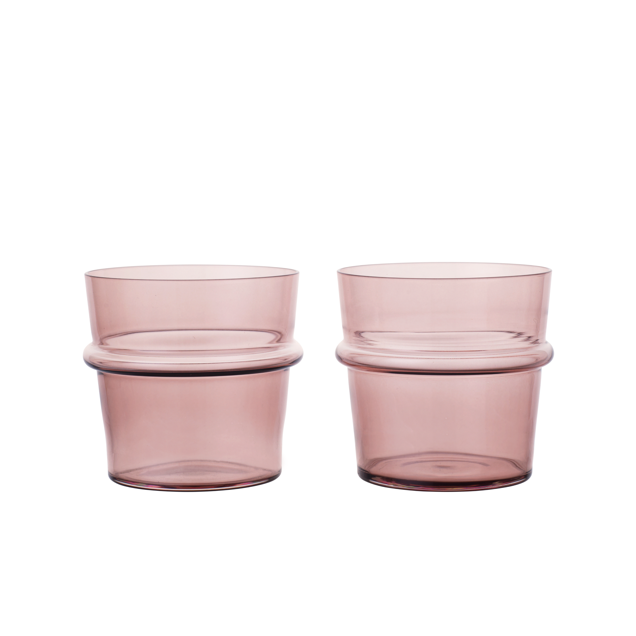 Set von Gläsern BOYA lila Glas