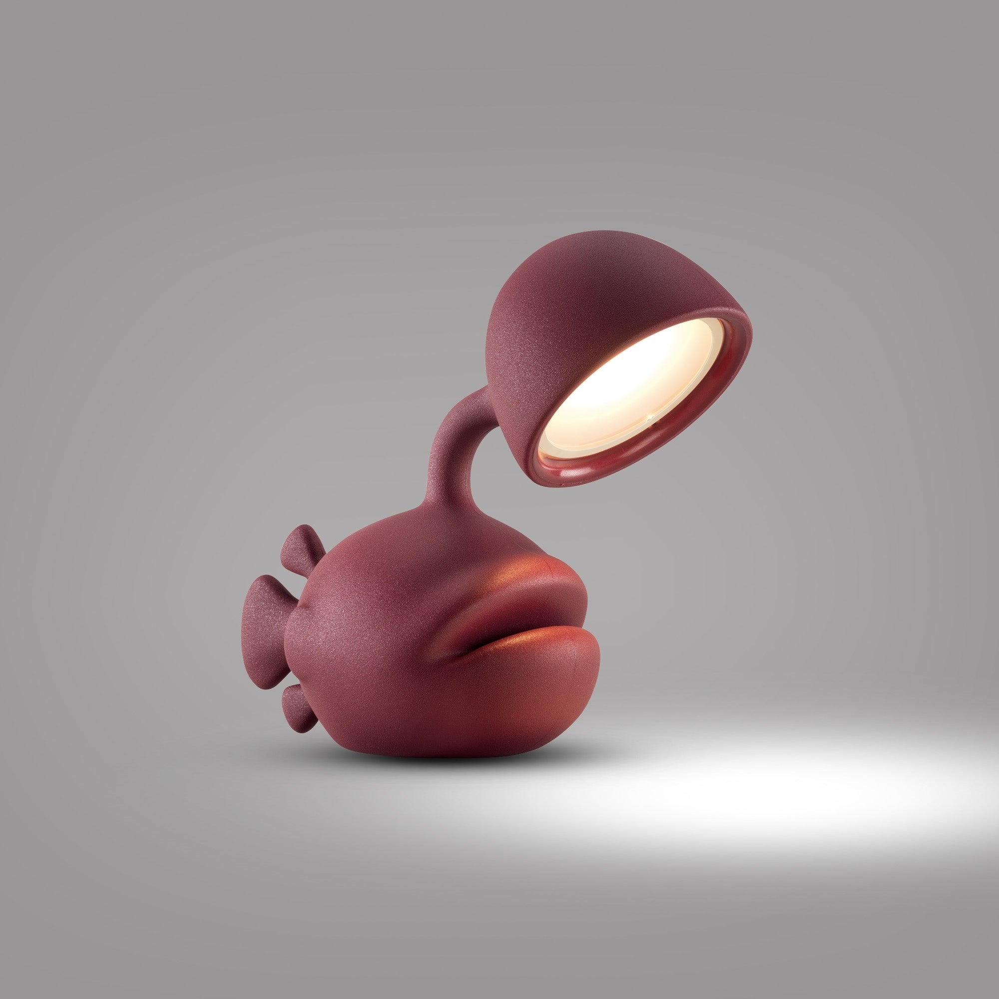 ABYSS Tischleuchte Burgund