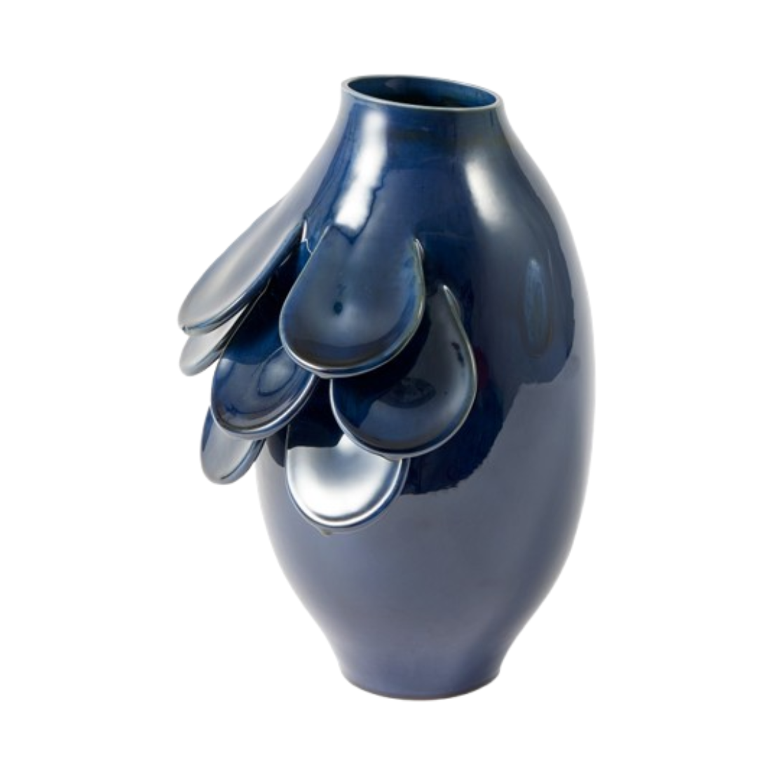 QUILLIE vase in dark blue