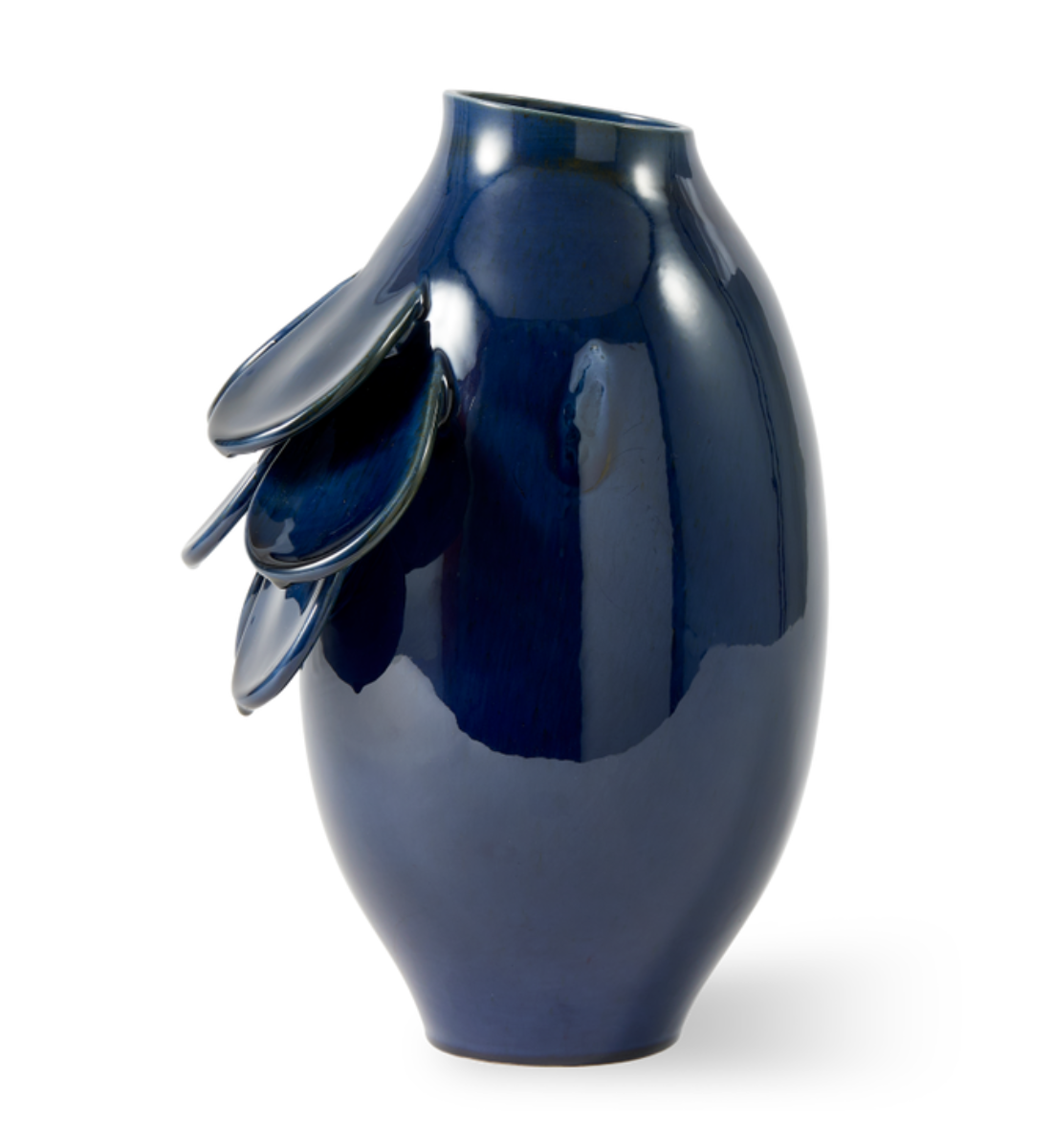QUILLIE vase in dark blue