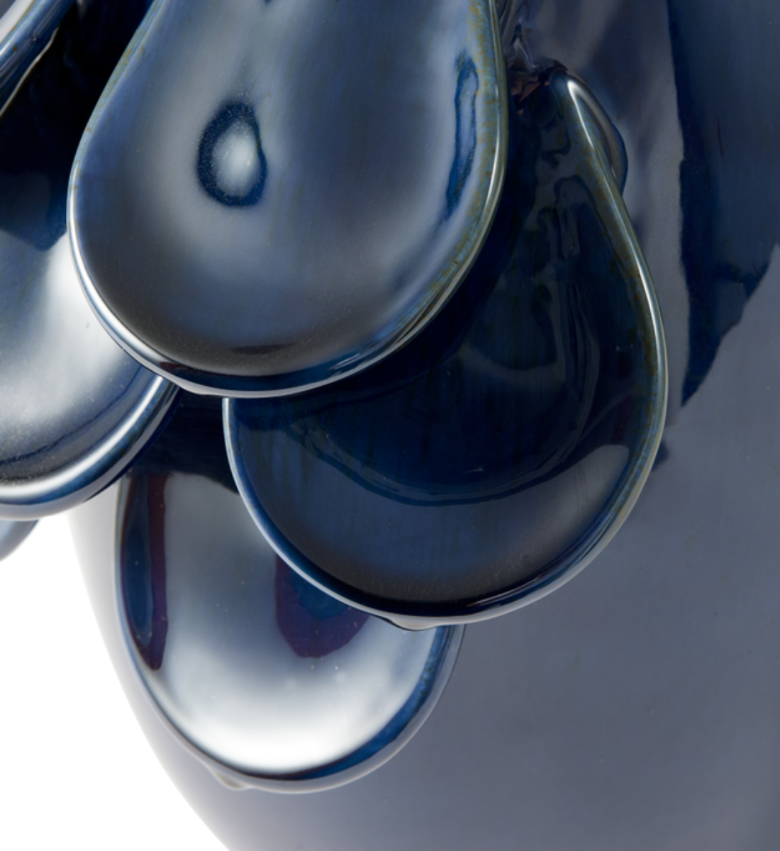 QUILLIE vase in dark blue