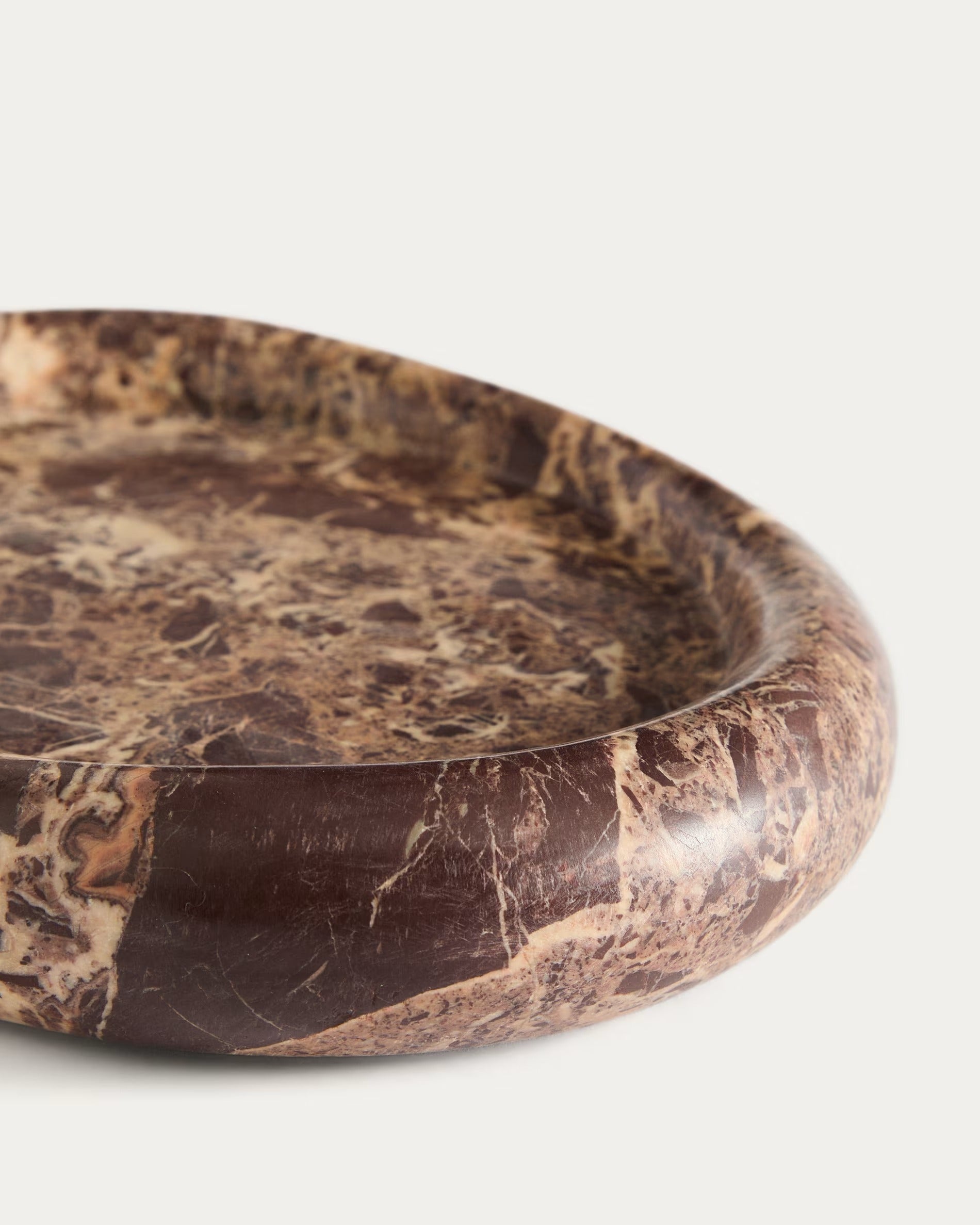 Lenorel Tray in Burgundy Marble