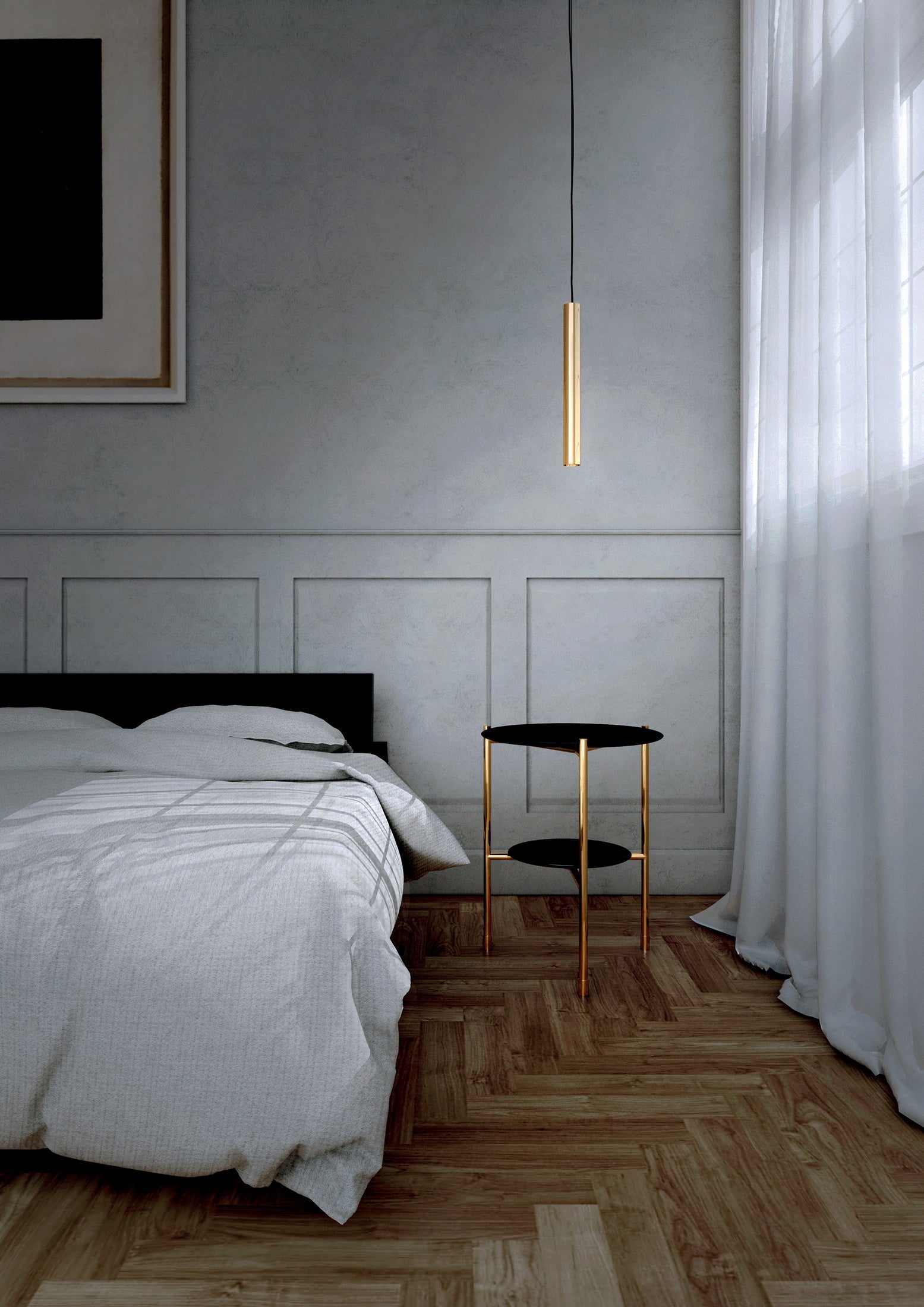 Hanglamp KOKO UNO wit