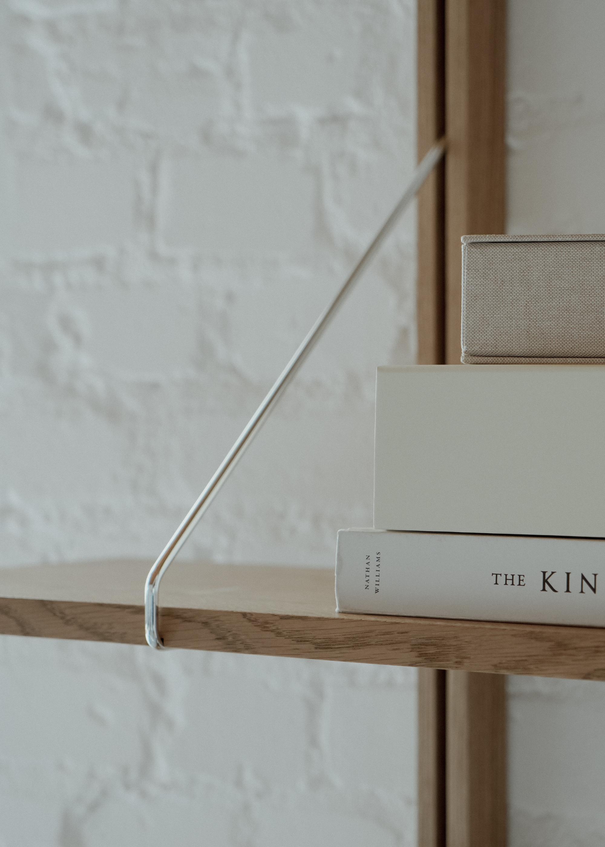 Wall shelf RODD oak wood