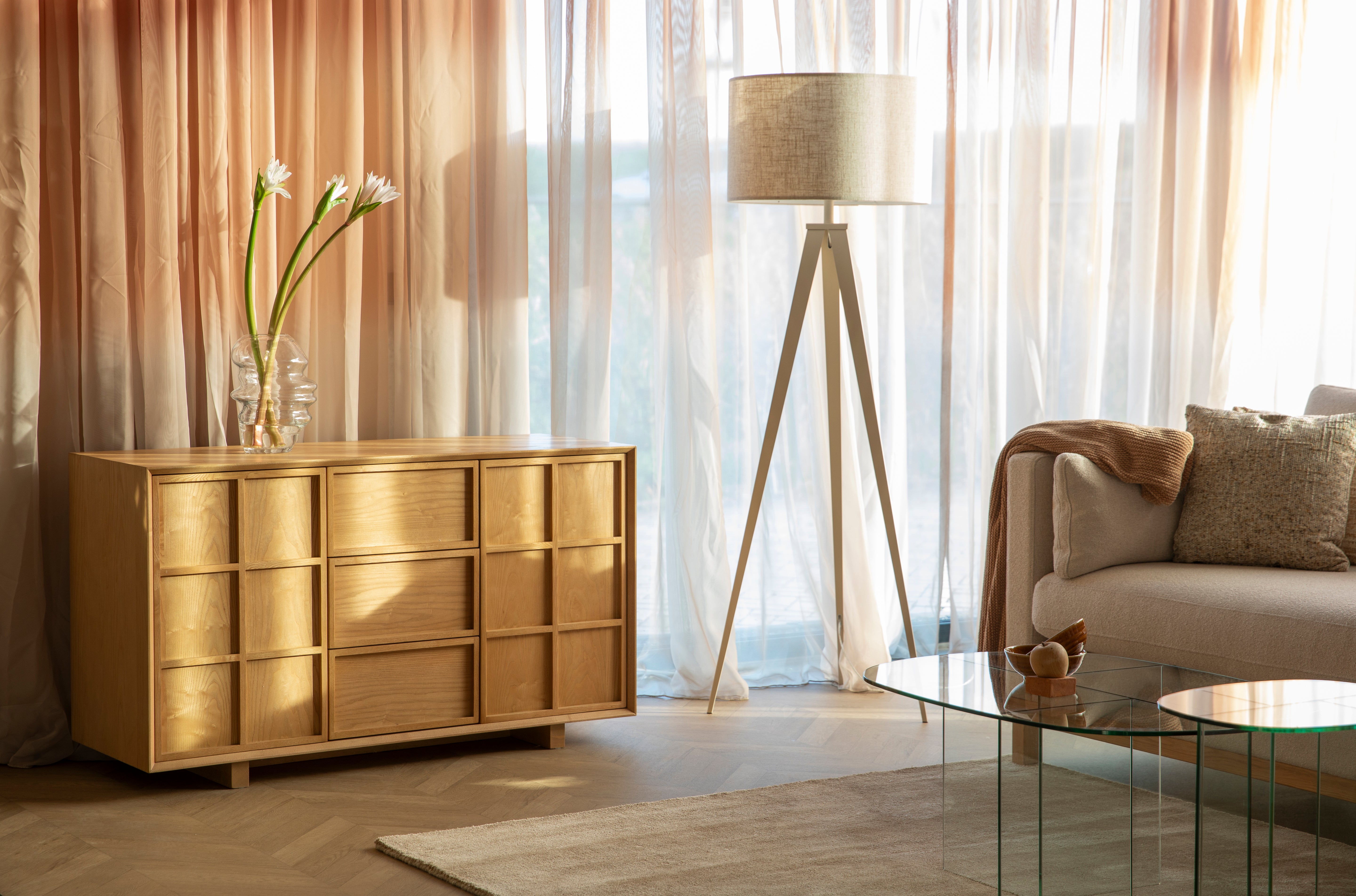 Kommode RASTER aus Esche