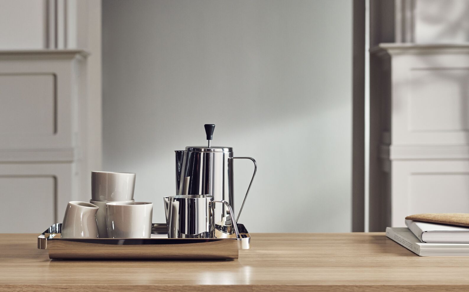 Taca UNIO matte zwarte staal