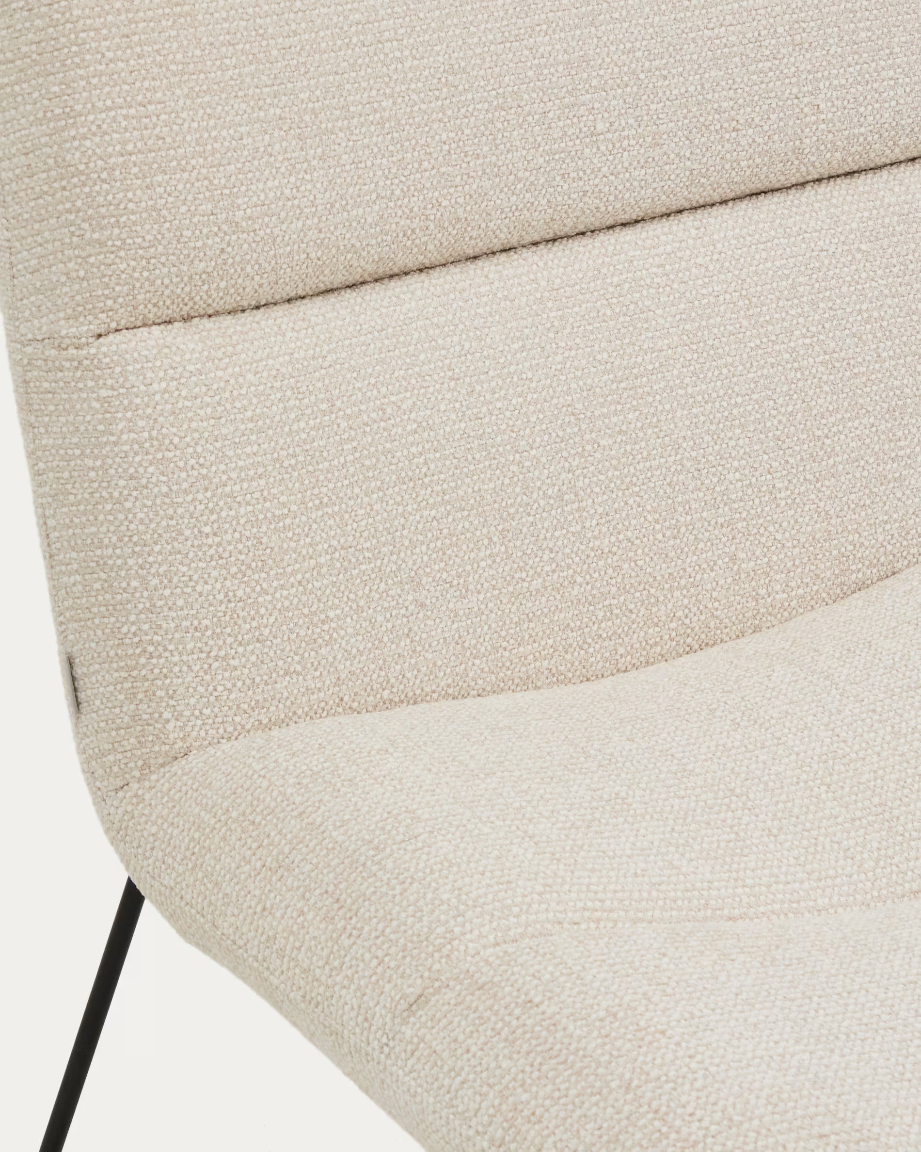 Beige szeniel fauteuil ASEN