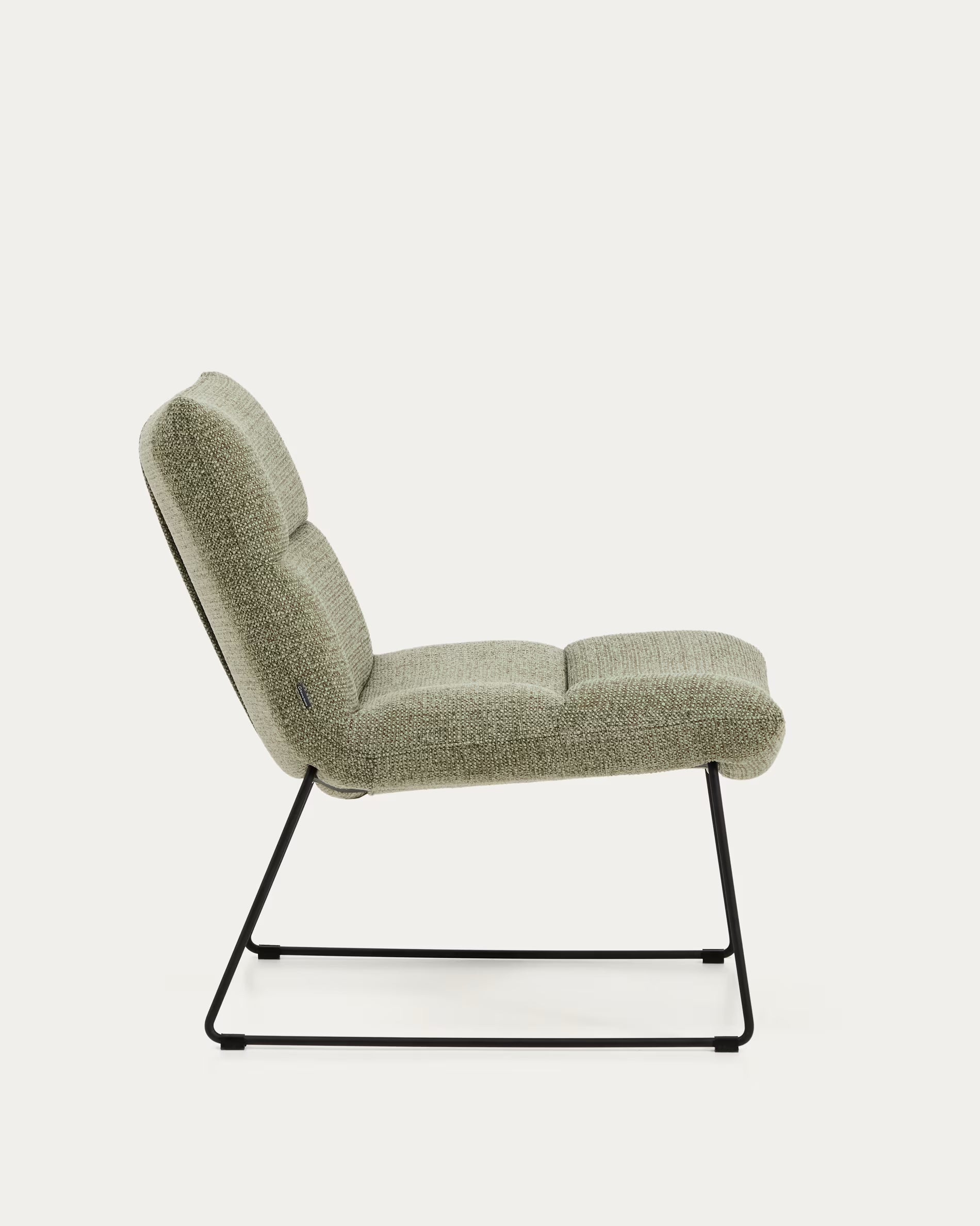 Fauteuil ASEN groene chenille