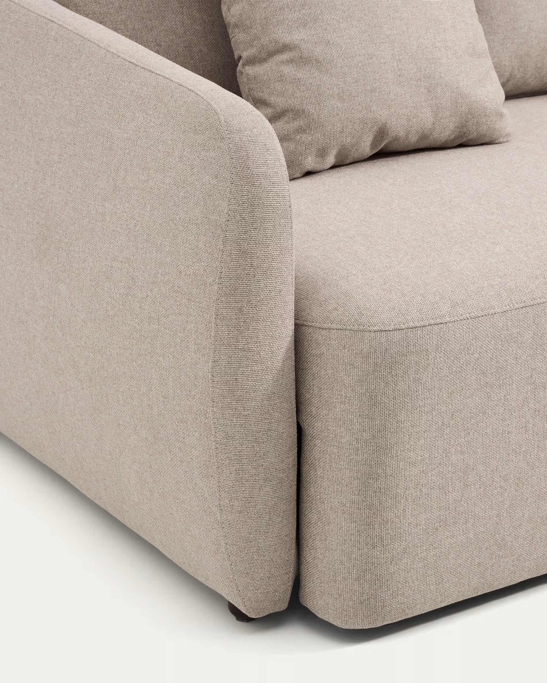 Sofa 3-osobowa z funkcją spania LAIRA beige