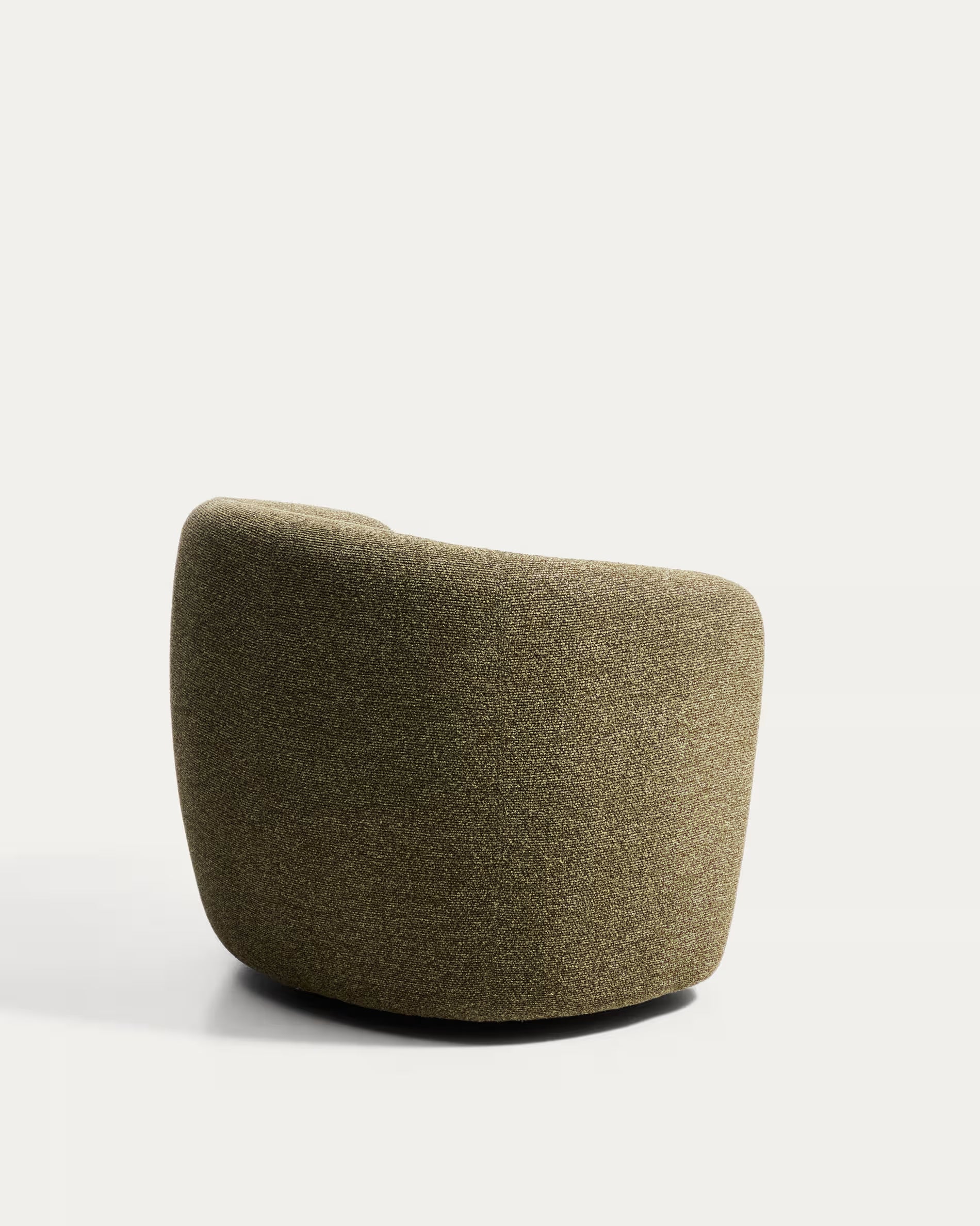 Draaistoel ODENIA olijfgroene boucle