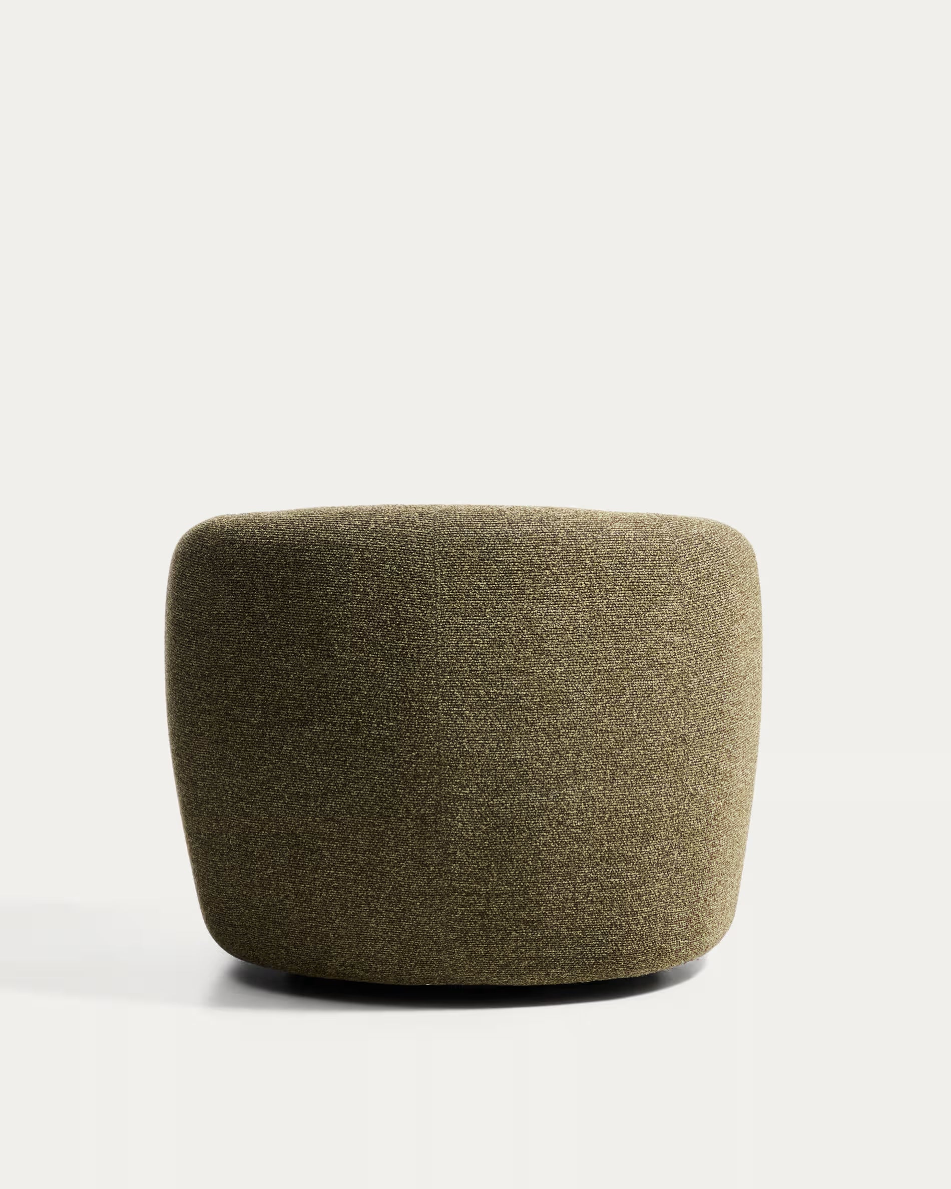 Draaistoel ODENIA olijfgroene boucle