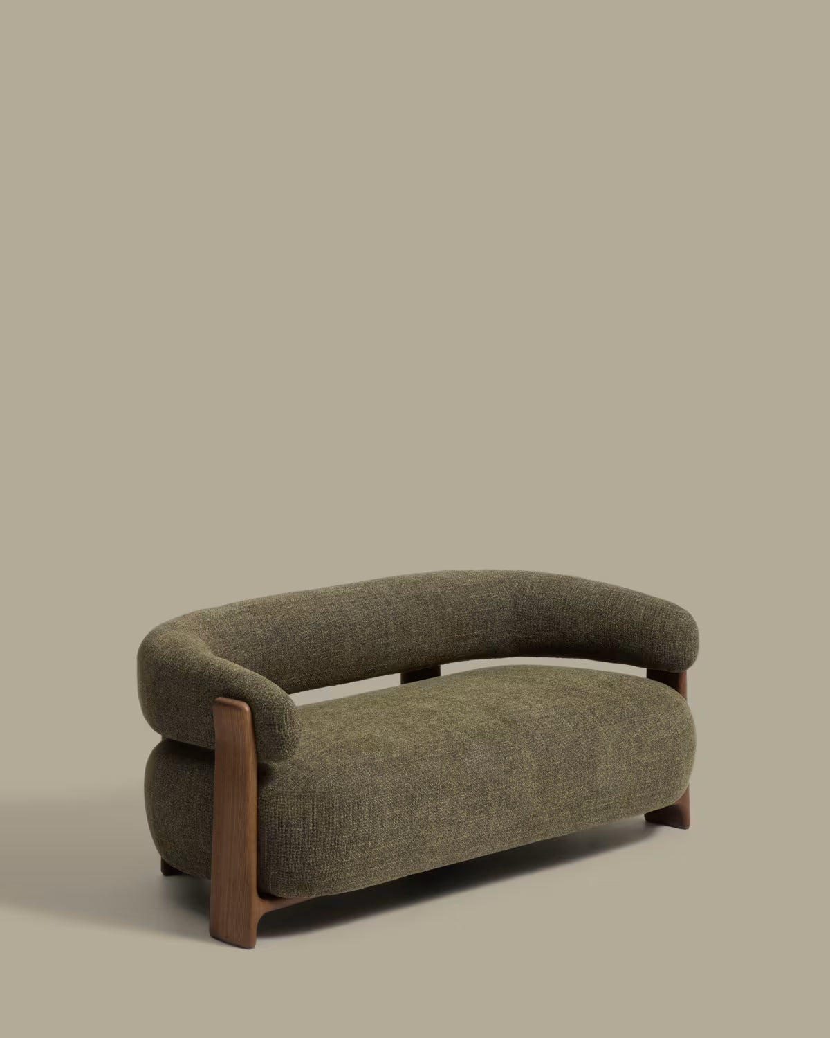 Sofa 2-osobowa GRANITE zielony szenil