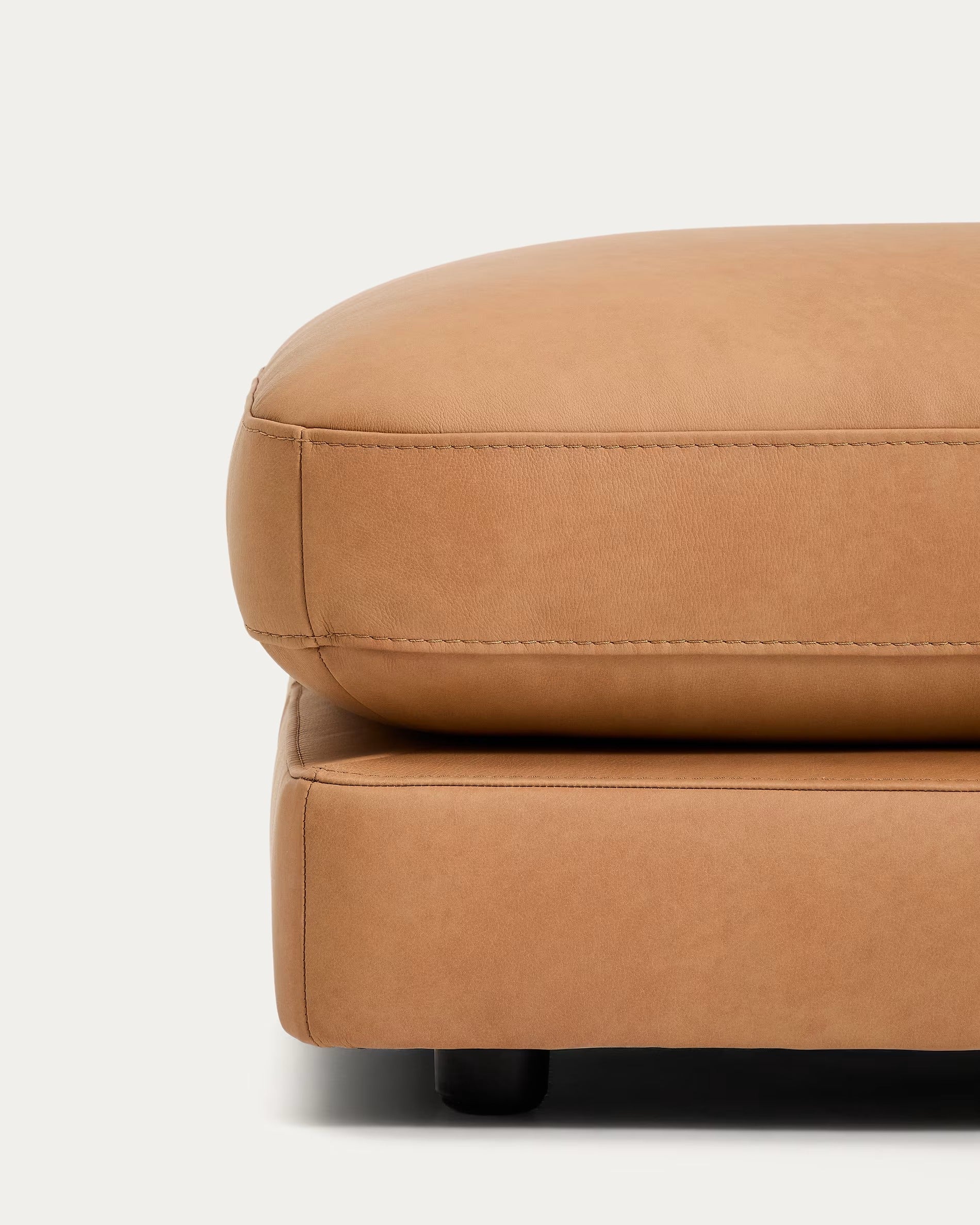 Podnóżek GALA skóra naturalna