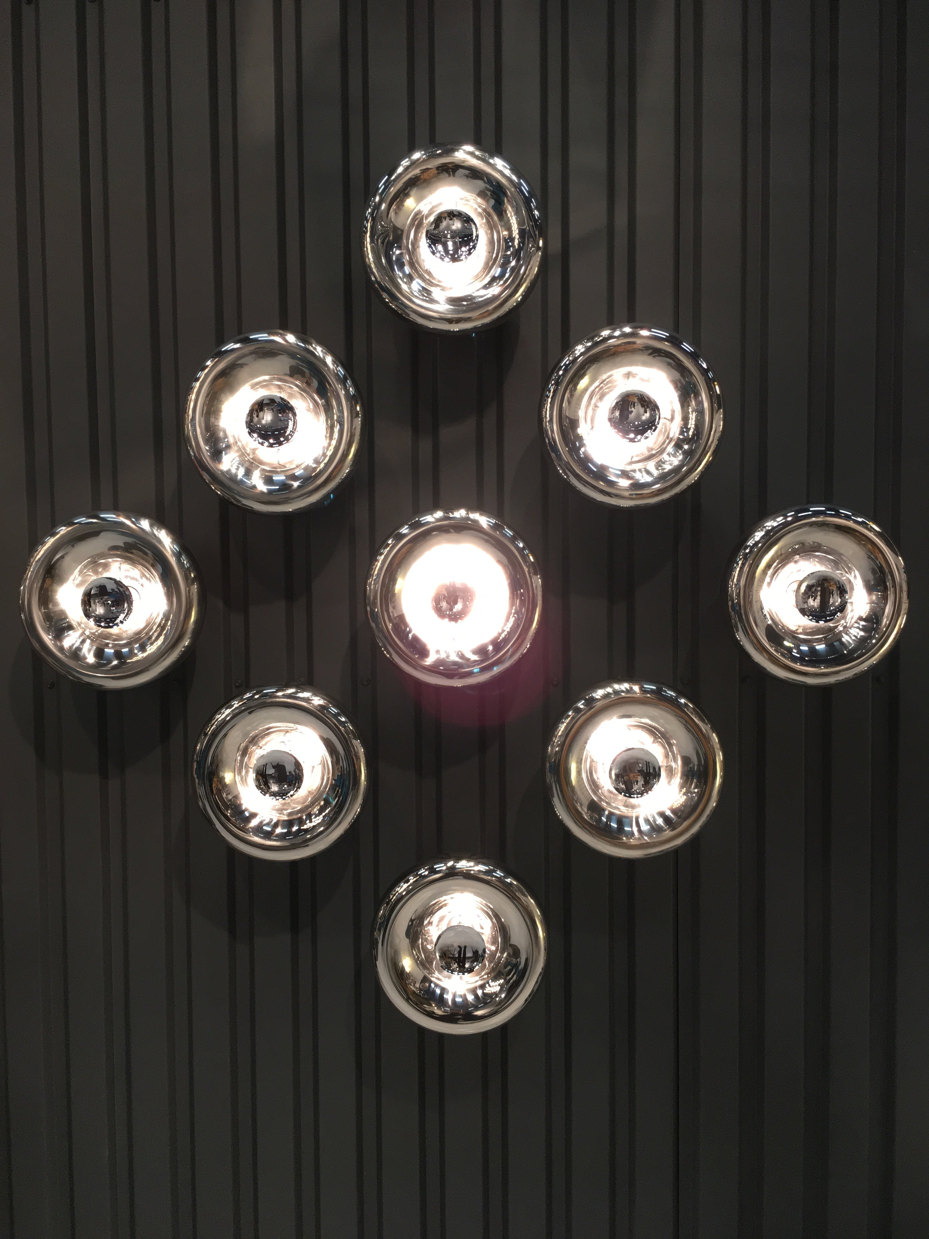 Wandlamp VOID koper