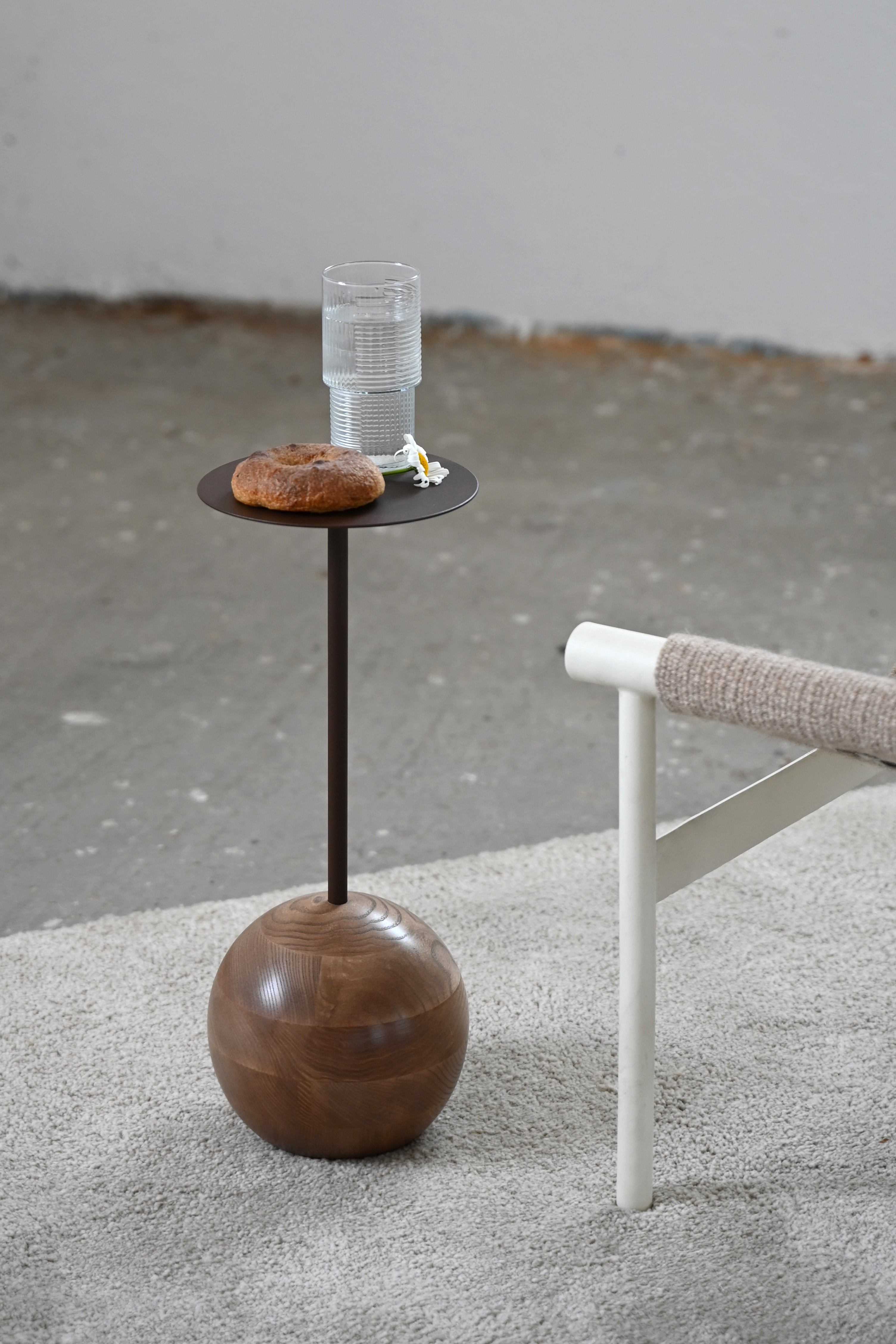 MINI SU salontafel van hout en staal