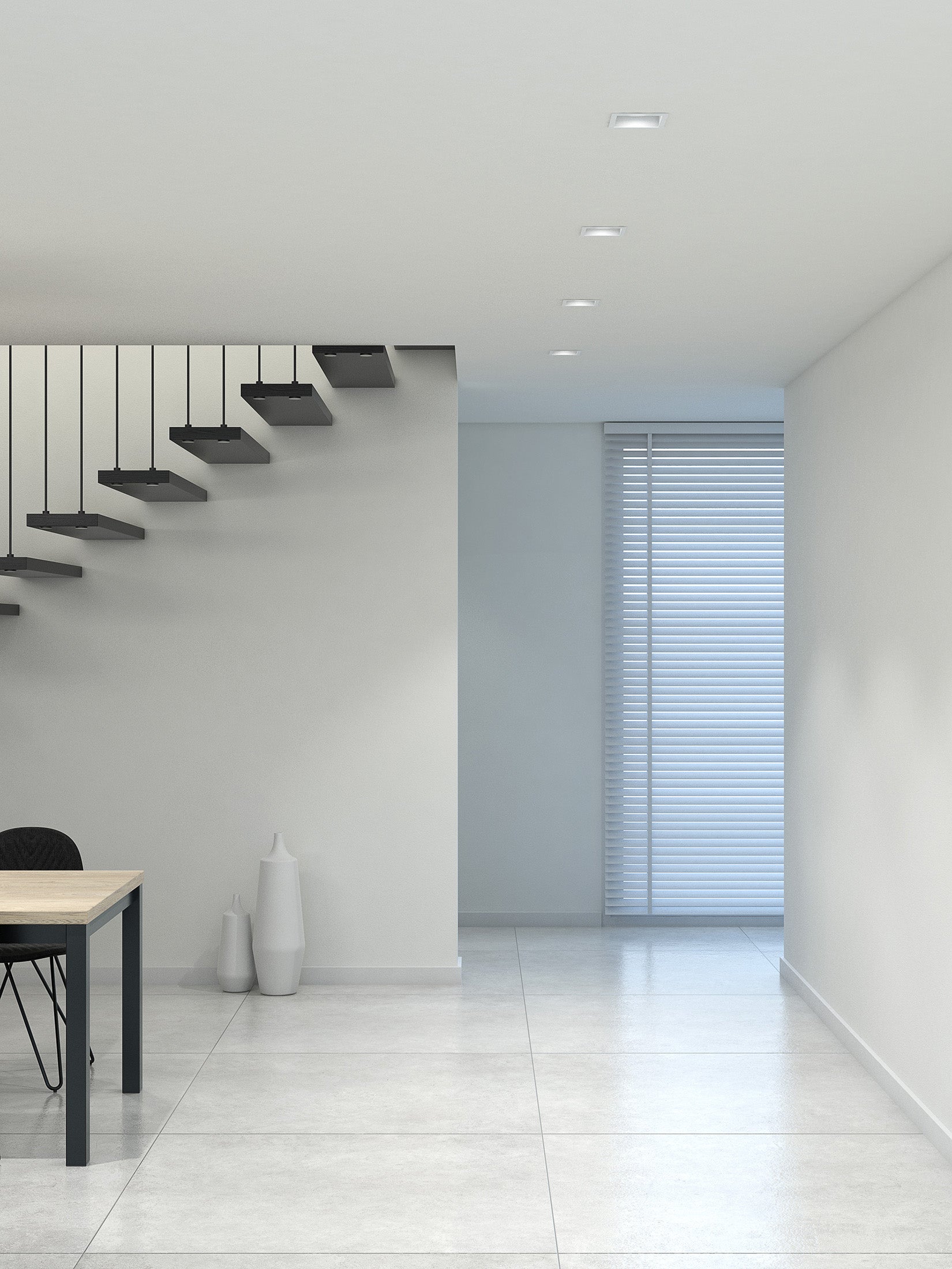 SQUARES NEXT 50X1 recessed downlight