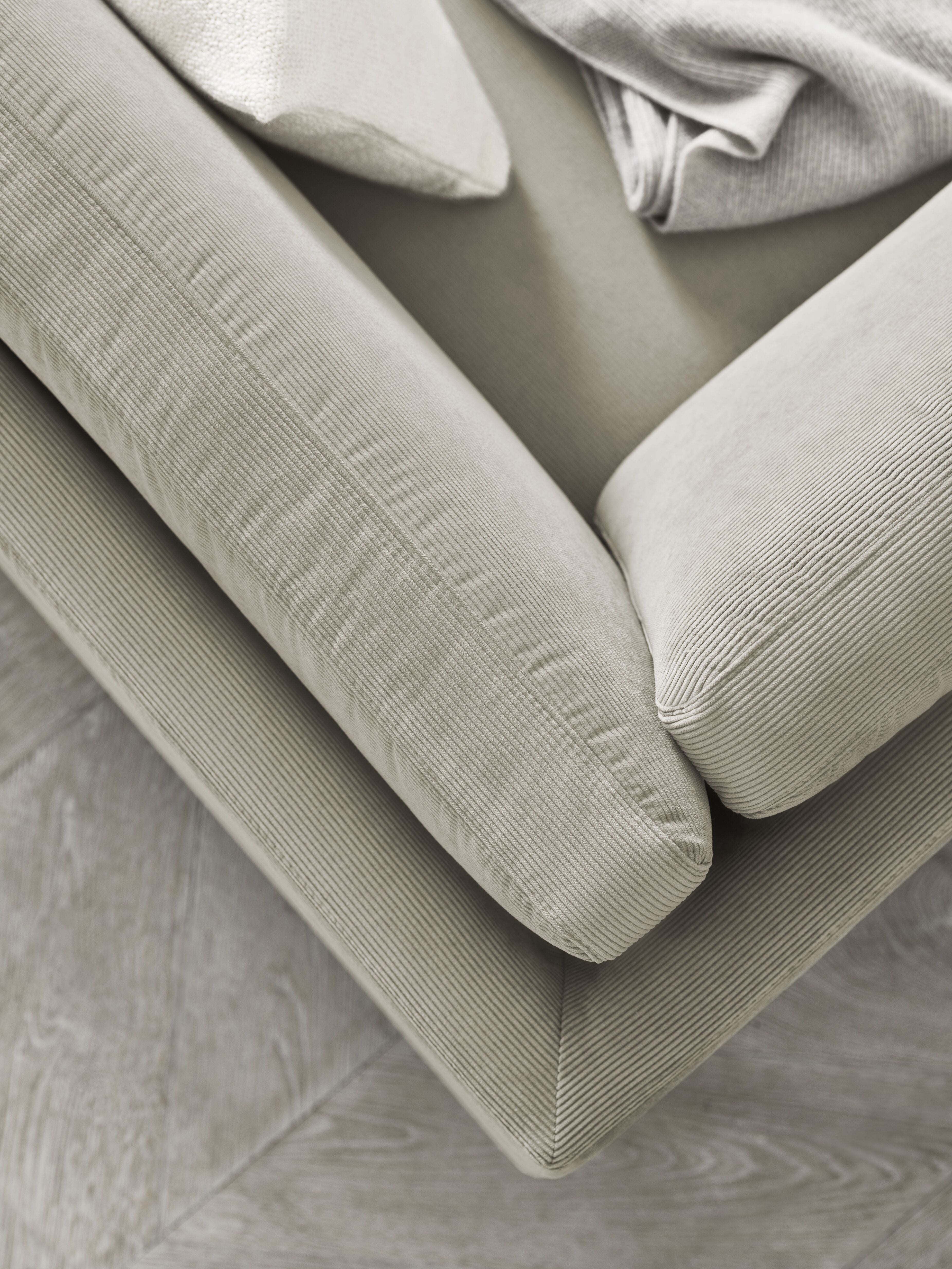 Links -Hand -Ecke Skandinavia Remix Oak Basis