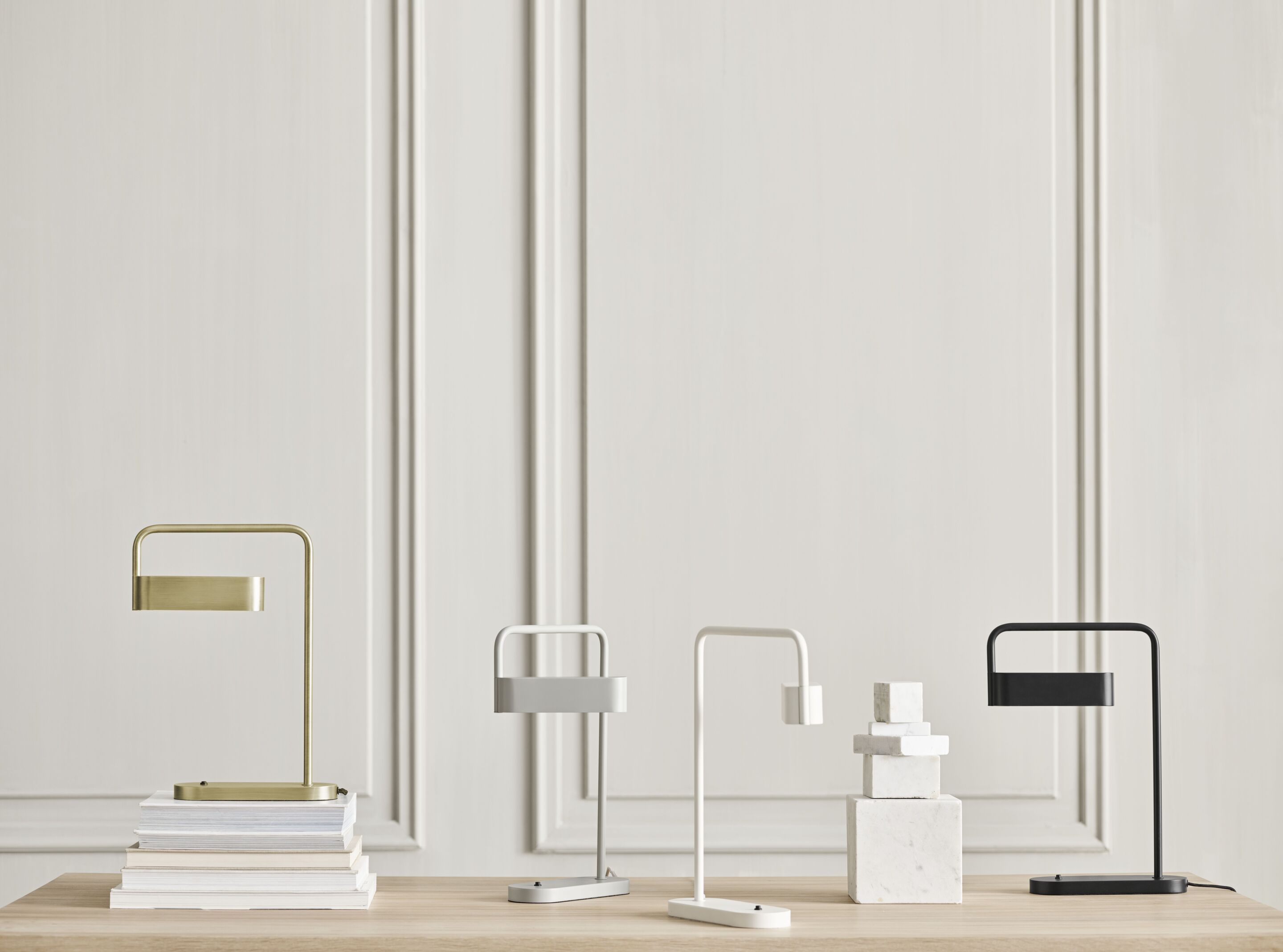 Schreibtischlampe schwarz